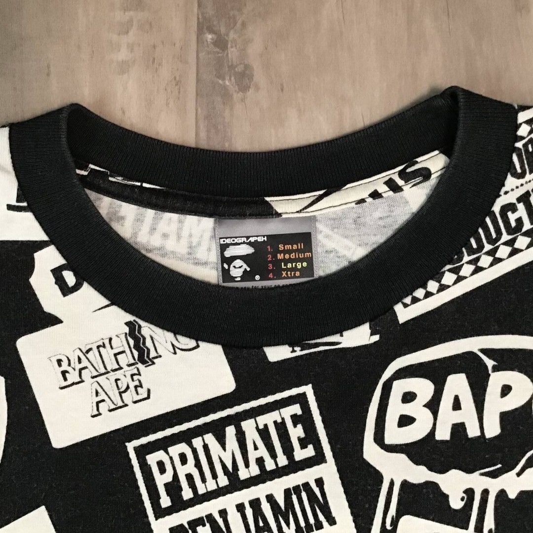 Bape × Nigo BAPE MIX LOGO T-shirt a bathing ape NIGO Size US L / EU 52-54 / 3 - 4 Thumbnail