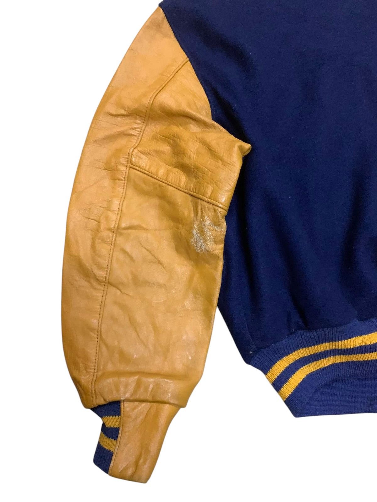 Golden Bear 🔥VTG GOLDEN BEAR VARSITY JACKETS WILDCATS Size US L / EU 52-54 / 3 - 6 Thumbnail