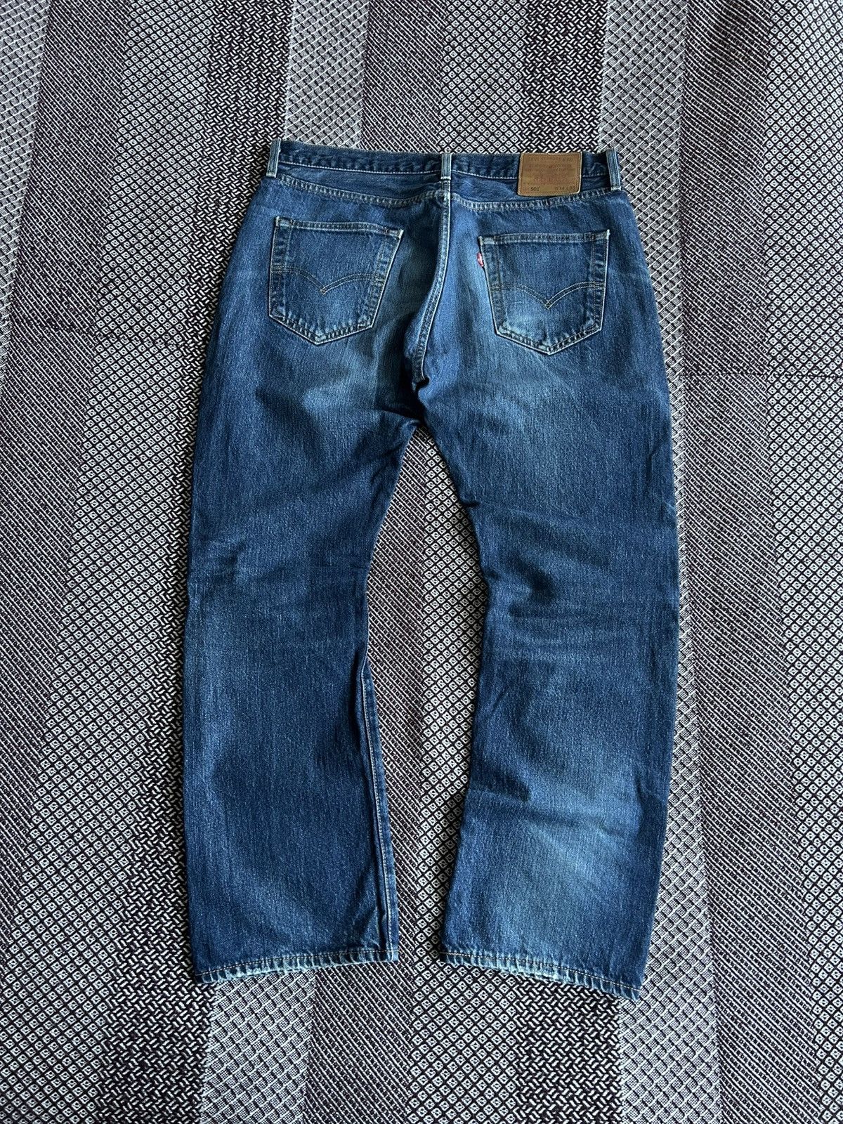 Levi's Vintage Levis 501 Premium Jeans Faded Distressed Wash Sz W34 Size US 34 / EU 50 - 1 Thumbnail