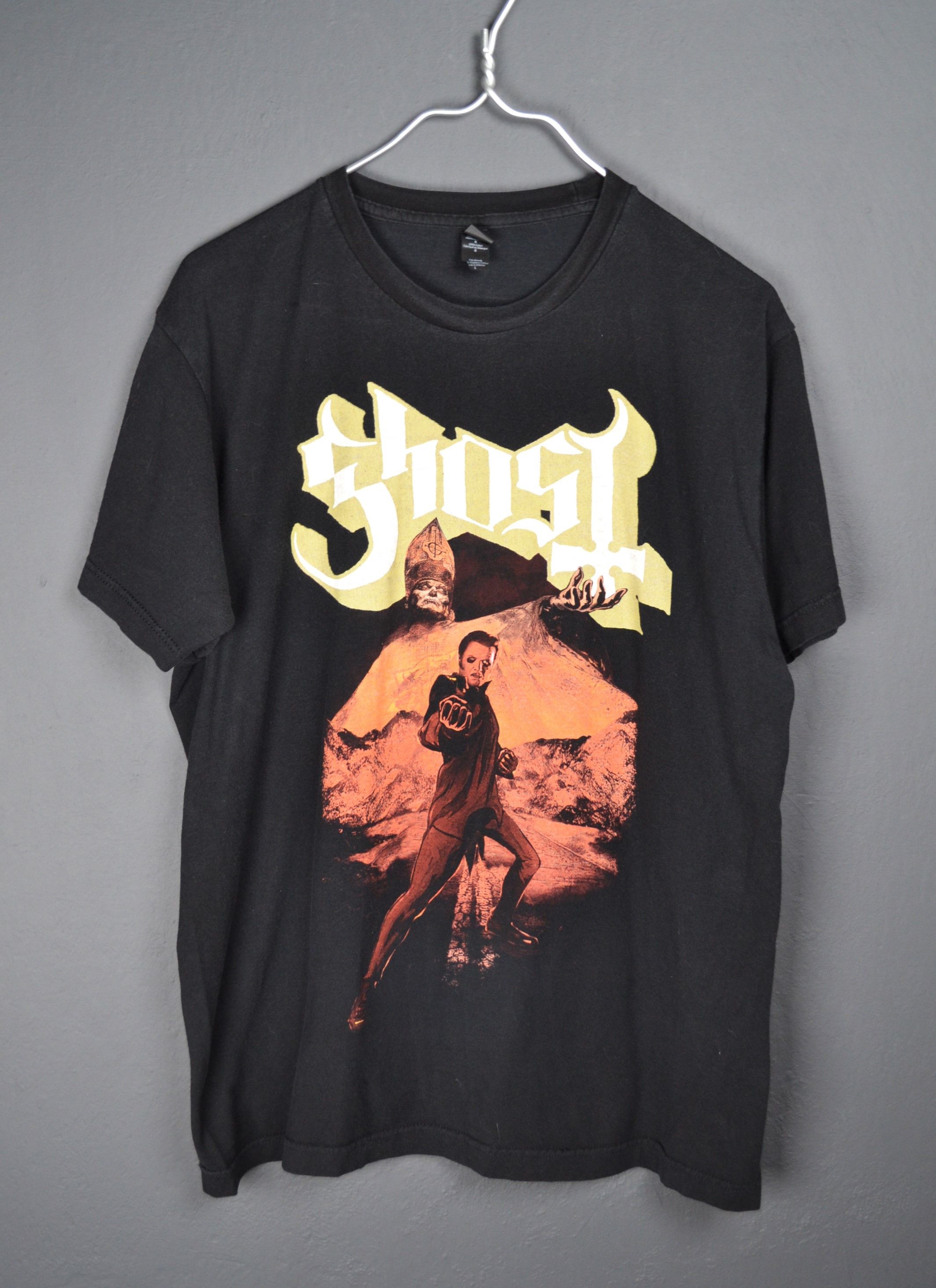 Band Tees Ghost A Pale Tour Named Death 2018 Official Papa Nihil L Size US L / EU 52-54 / 3 - 1 Thumbnail