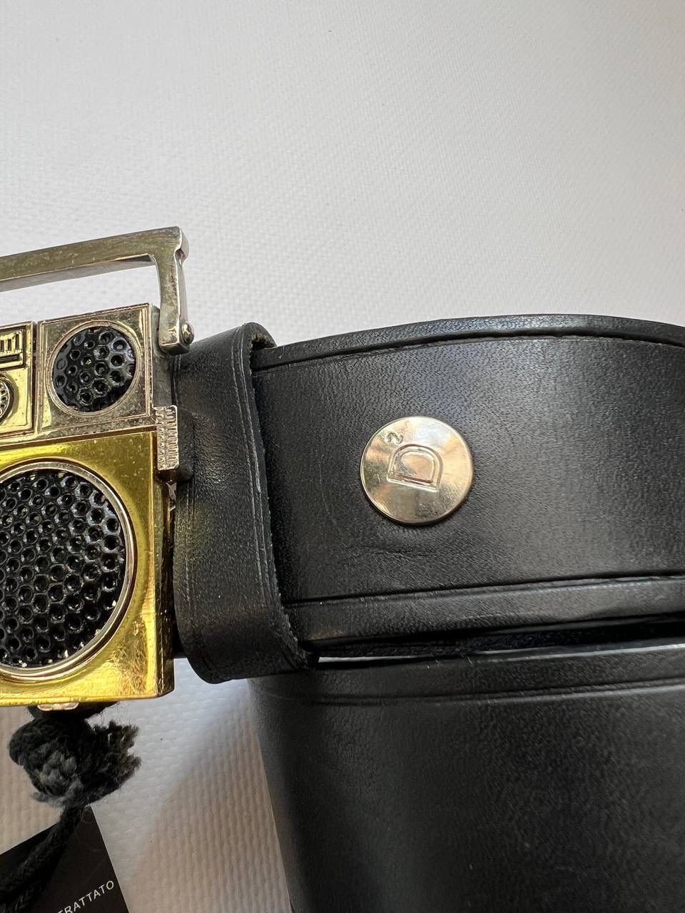 Dsquared2 × Japanese Brand × Vintage Vintage Dsquared belt boombox buckle punk rock Dsquared2 Size ONE SIZE - 8 Thumbnail