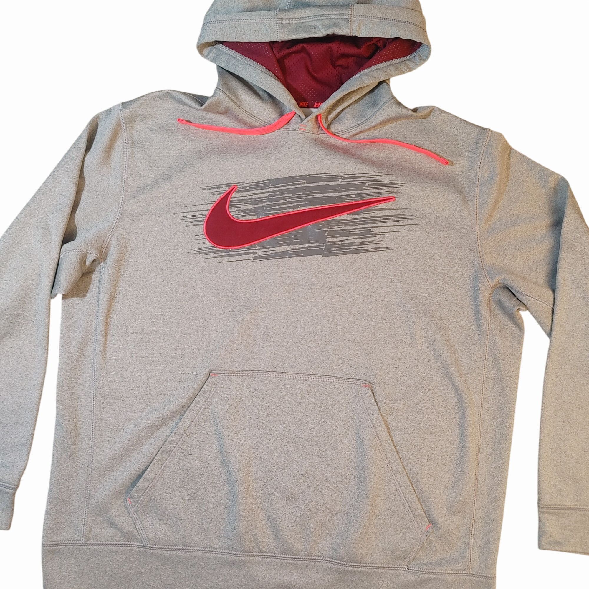 Nike Nike Therma Fit XL Gray Hoodie Sweatshirt Pullover Fleece Cr Size XL / US 12-14 / IT 48-50 - 6 Thumbnail