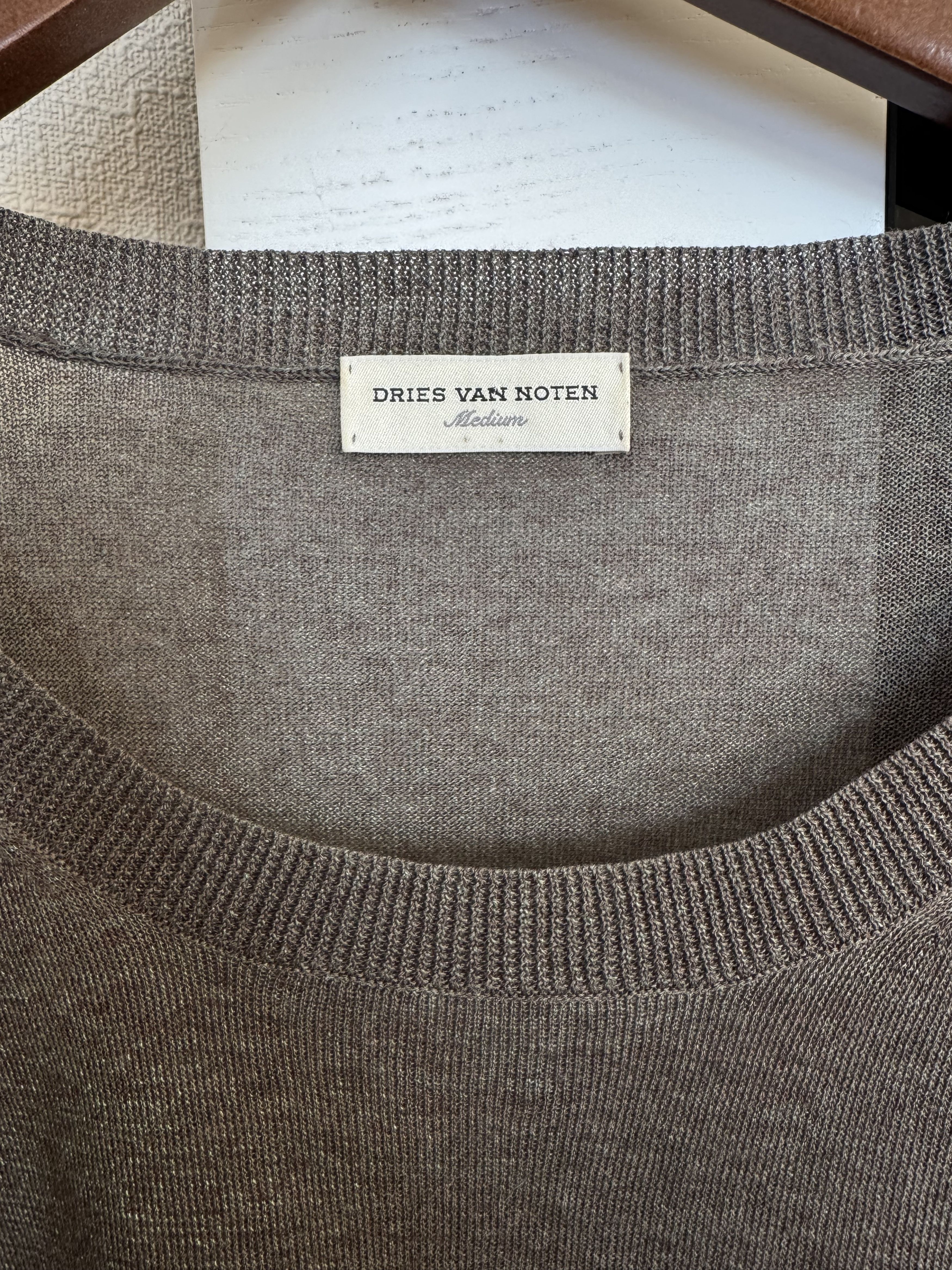 Dries Van Noten Archive Dries Van Noten Lightweight Crewneck Jumper Size US M / EU 48-50 / 2 - 3 Thumbnail