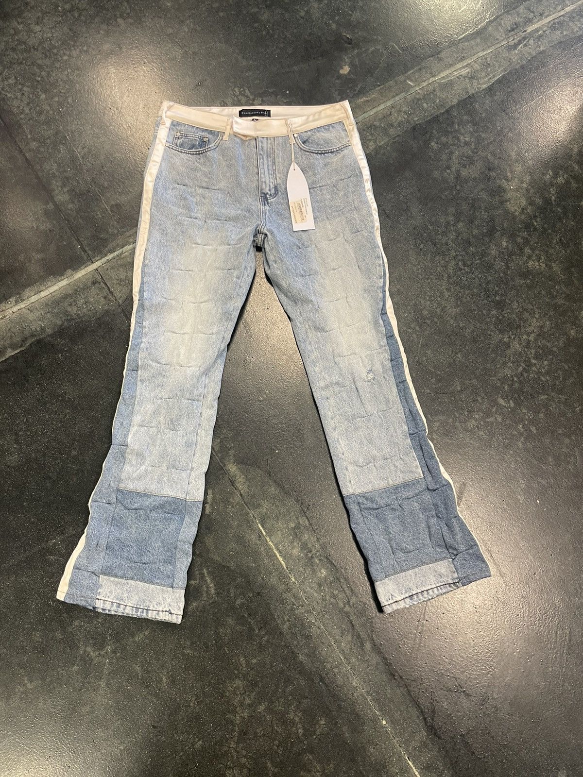 Who Decides War Who Decides War Tuxedo Denim Jeans Size US 34 / EU 50 - 1 Thumbnail