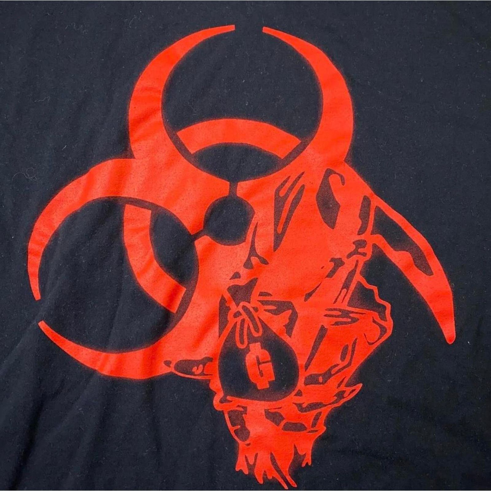 Other Goth money records GMR airbrushed quarantine shirt Size US XL / EU 56 / 4 - 2 Thumbnail