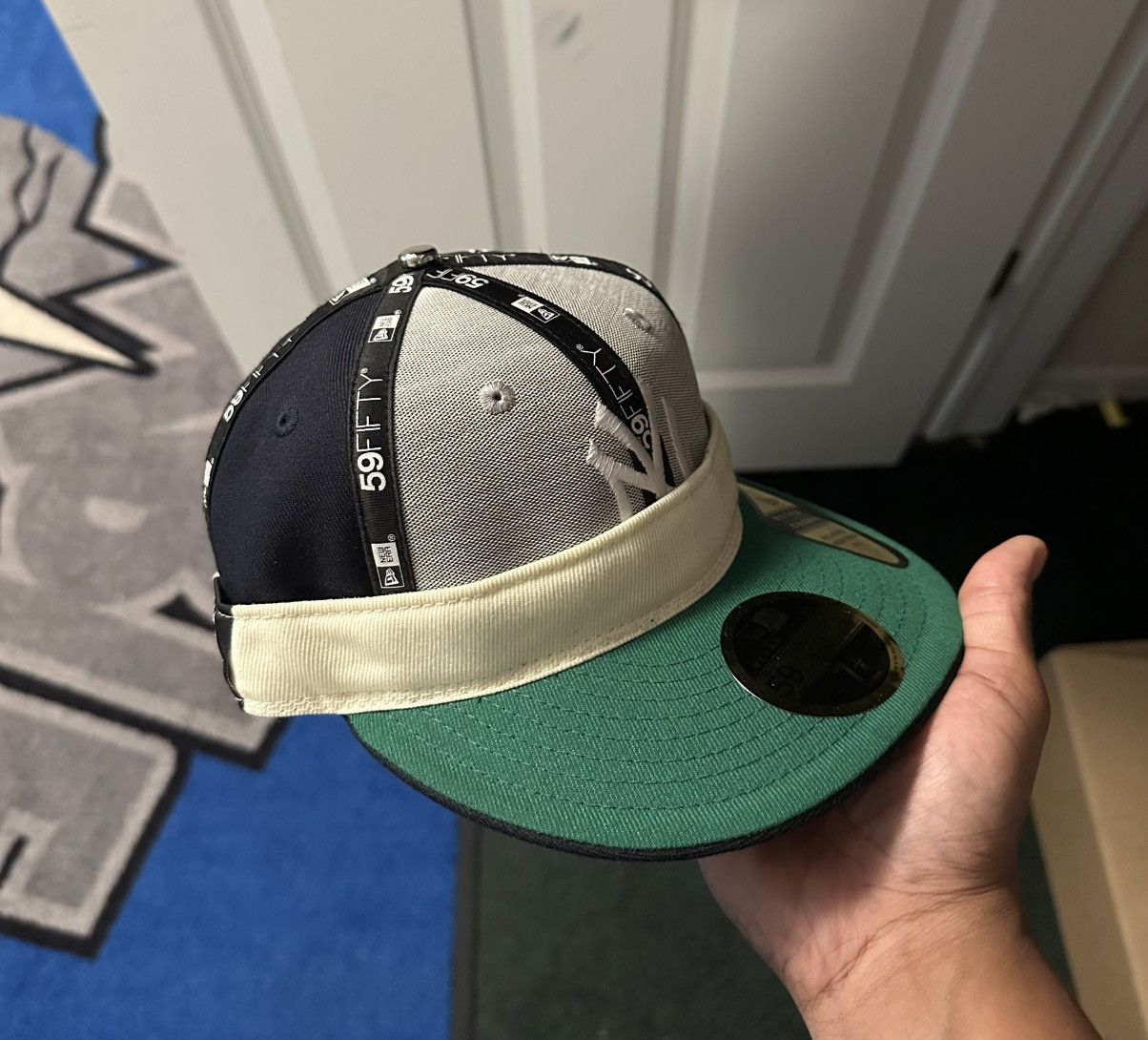 Hat Club Yankees 7 1/4 Blue/Green Brim Inside Out) HAT CLUB Size ONE SIZE - 1 Thumbnail