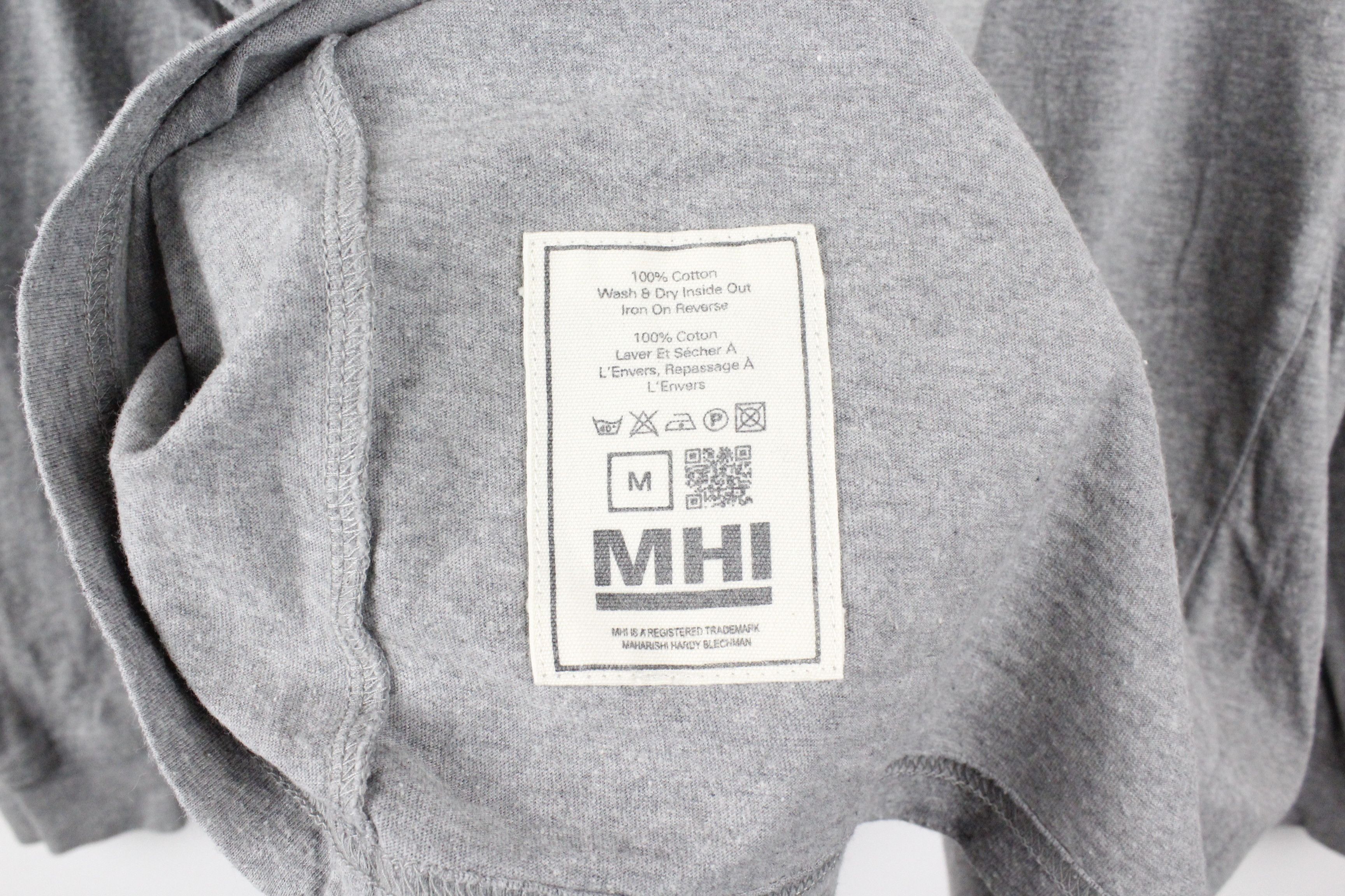 MHI × Maharishi Maharishi MHI Fade Logo Long Sleeve Crew T-shirt Size US M / EU 48-50 / 2 - 4 Thumbnail