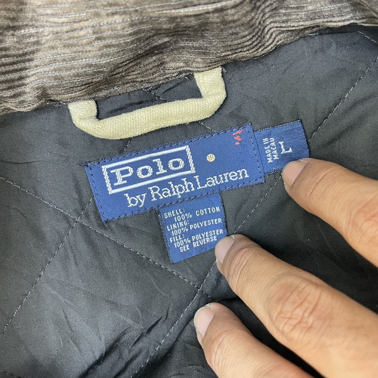 Polo Ralph Lauren 🔥Vintage Polo Ralph Lauren Quilted Jacket Size US L / EU 52-54 / 3 - 5 Thumbnail