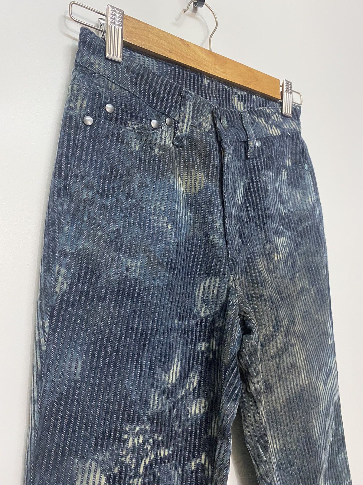 Designer × Vintage Vintage ANNE ELISABETH Jeans Corduroy Bootcut Pants Size 24" / US 00 / IT 34 - 11 Thumbnail