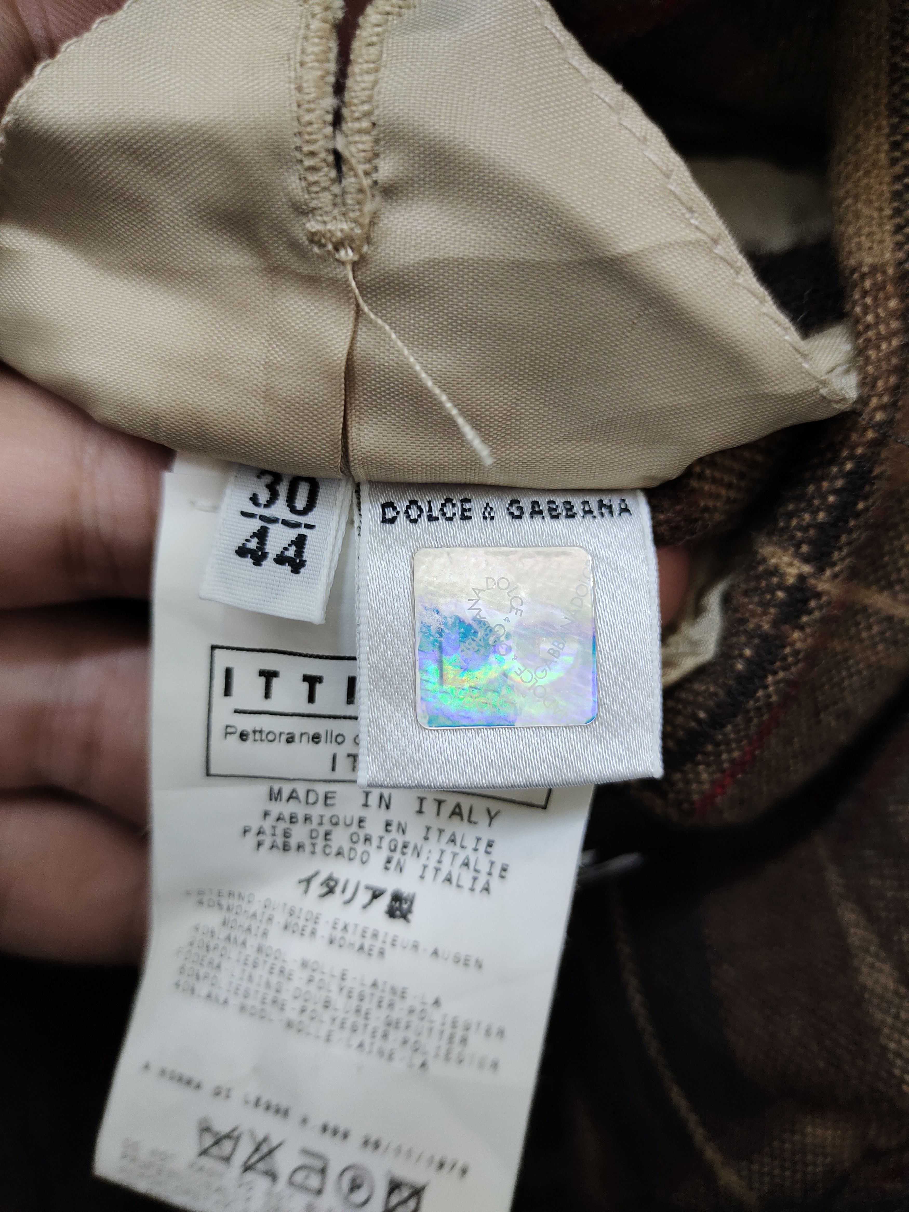 Dolce & Gabbana Dolce & Gabbana Wool Jacket Size US M / EU 48-50 / 2 - 16 Thumbnail