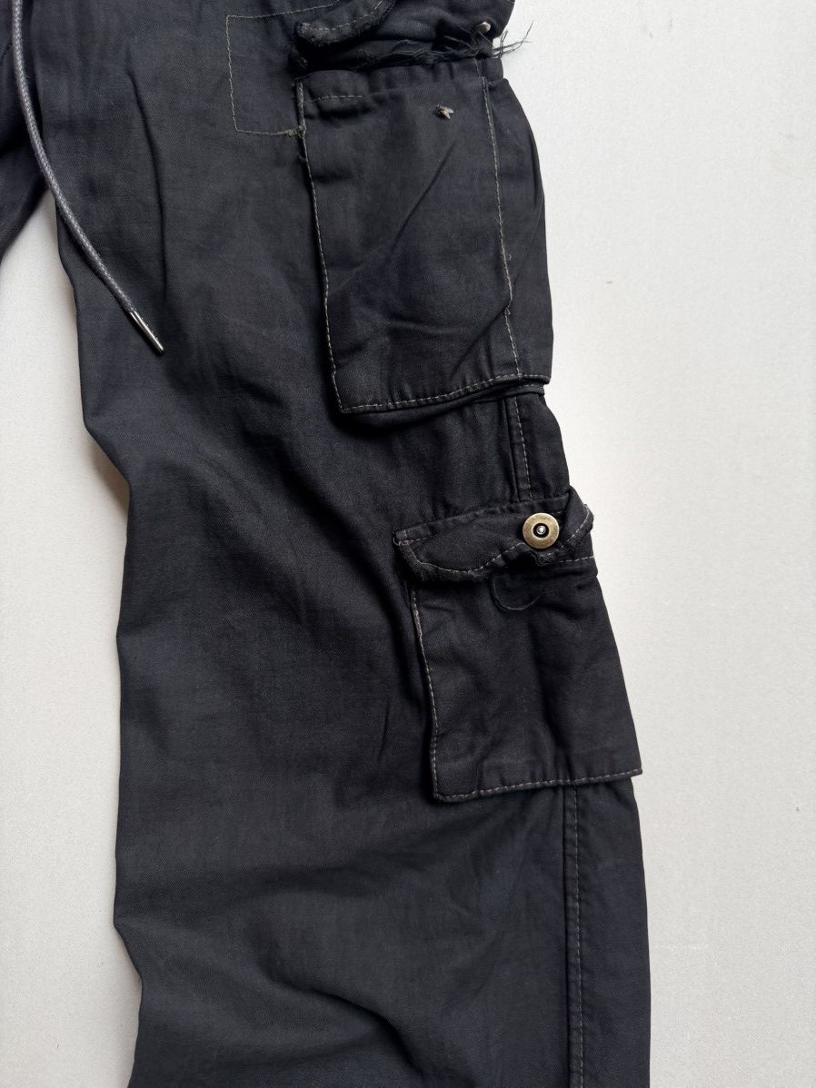 Japanese Brand VG lace up flare cargo pants Size US 26 / EU 42 - 3 Thumbnail