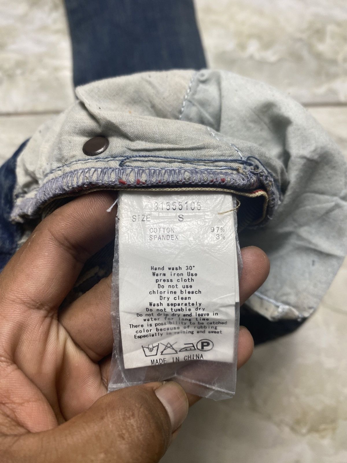 Japanese Brand GOA SUPPLY & CO’S BUTTONFLY 30x33 Size 30" / US 8 / IT 44 - 7 Thumbnail