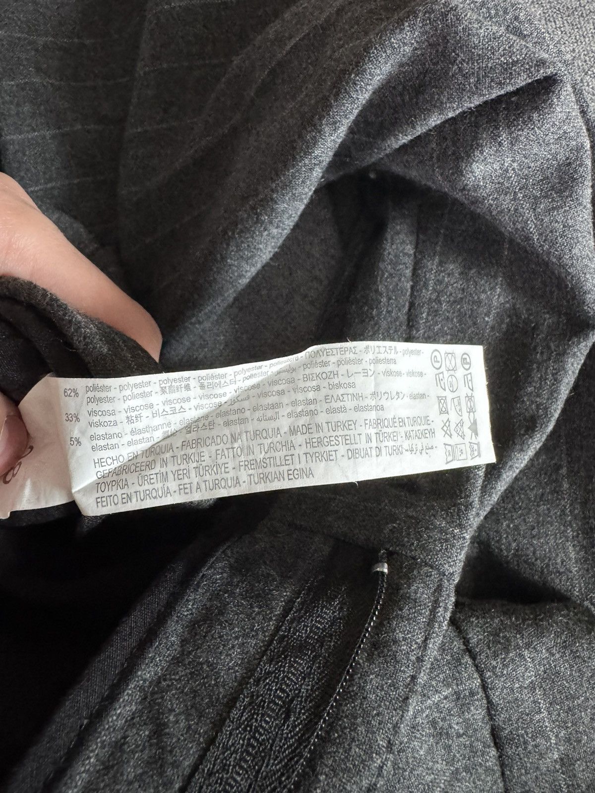 Zara Stripped smart casual trousers Size US 30 / EU 46 - 4 Thumbnail