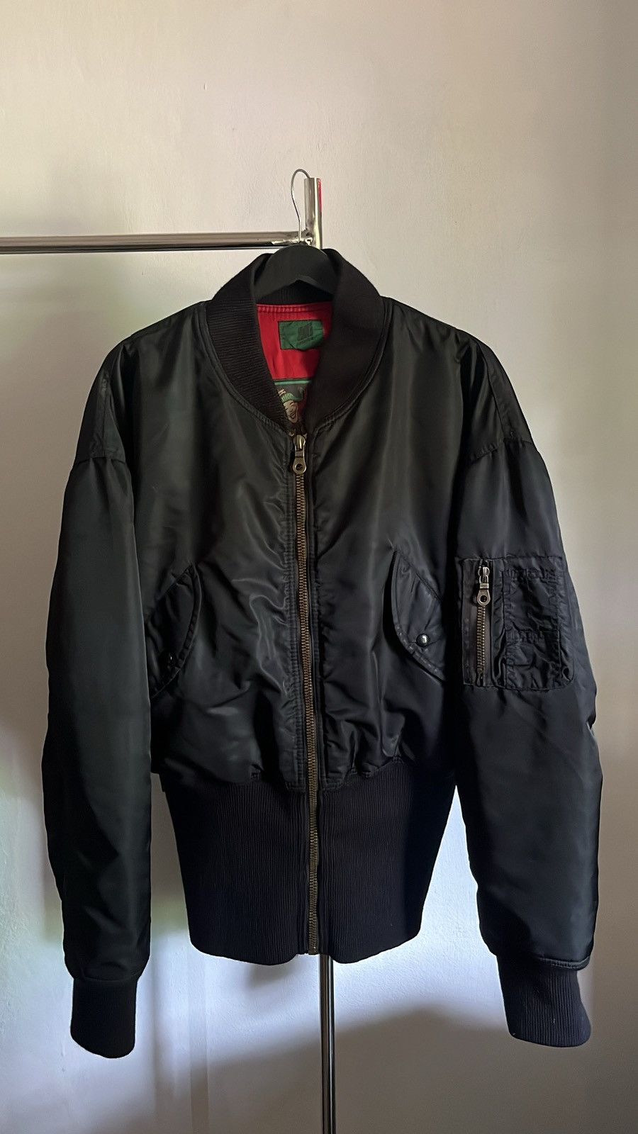 Jean Paul Gaultier VINTAGE GAULTIER JUNIOR 1980s BOMBER JACKET Size US L / EU 52-54 / 3 - 6 Thumbnail