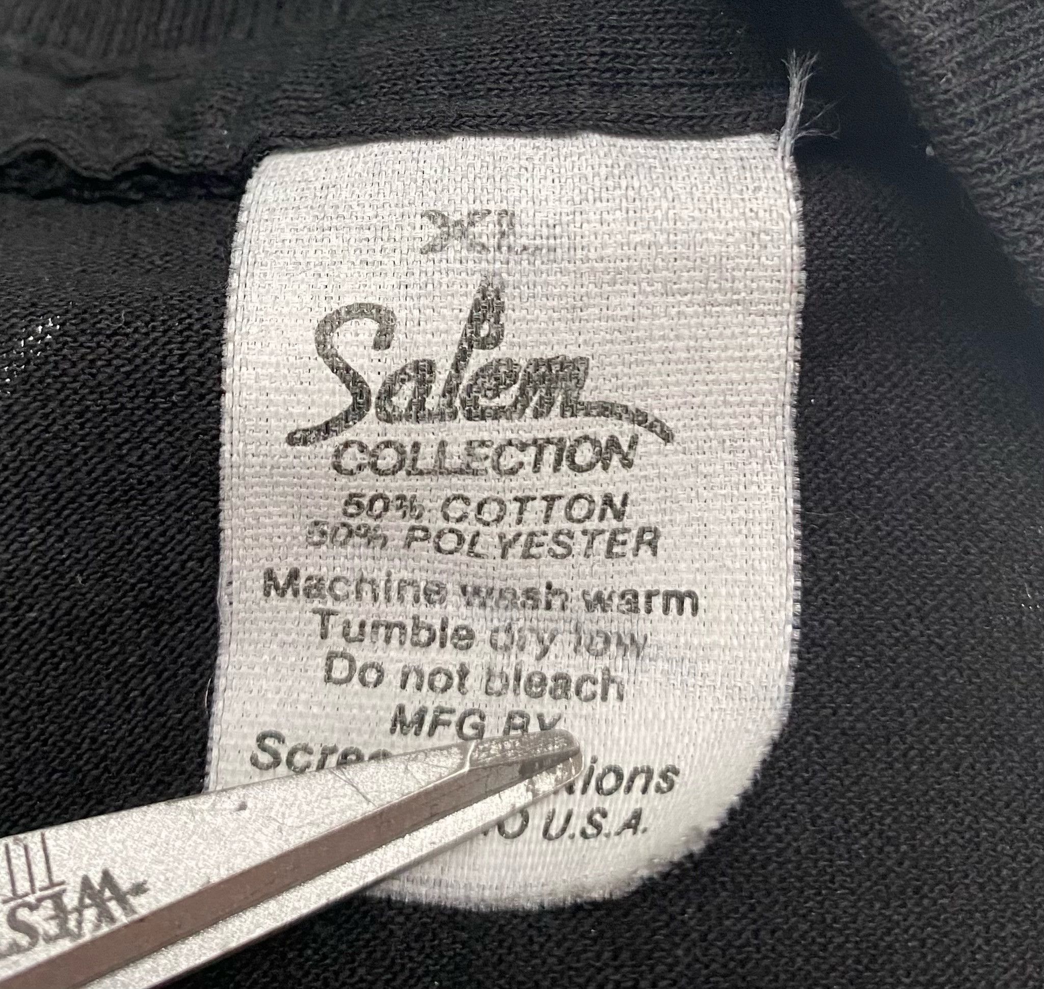 Vintage 90’s Salem On The Scene Double Sided Pocket T-Shirt Large Size US L / EU 52-54 / 3 - 5 Thumbnail