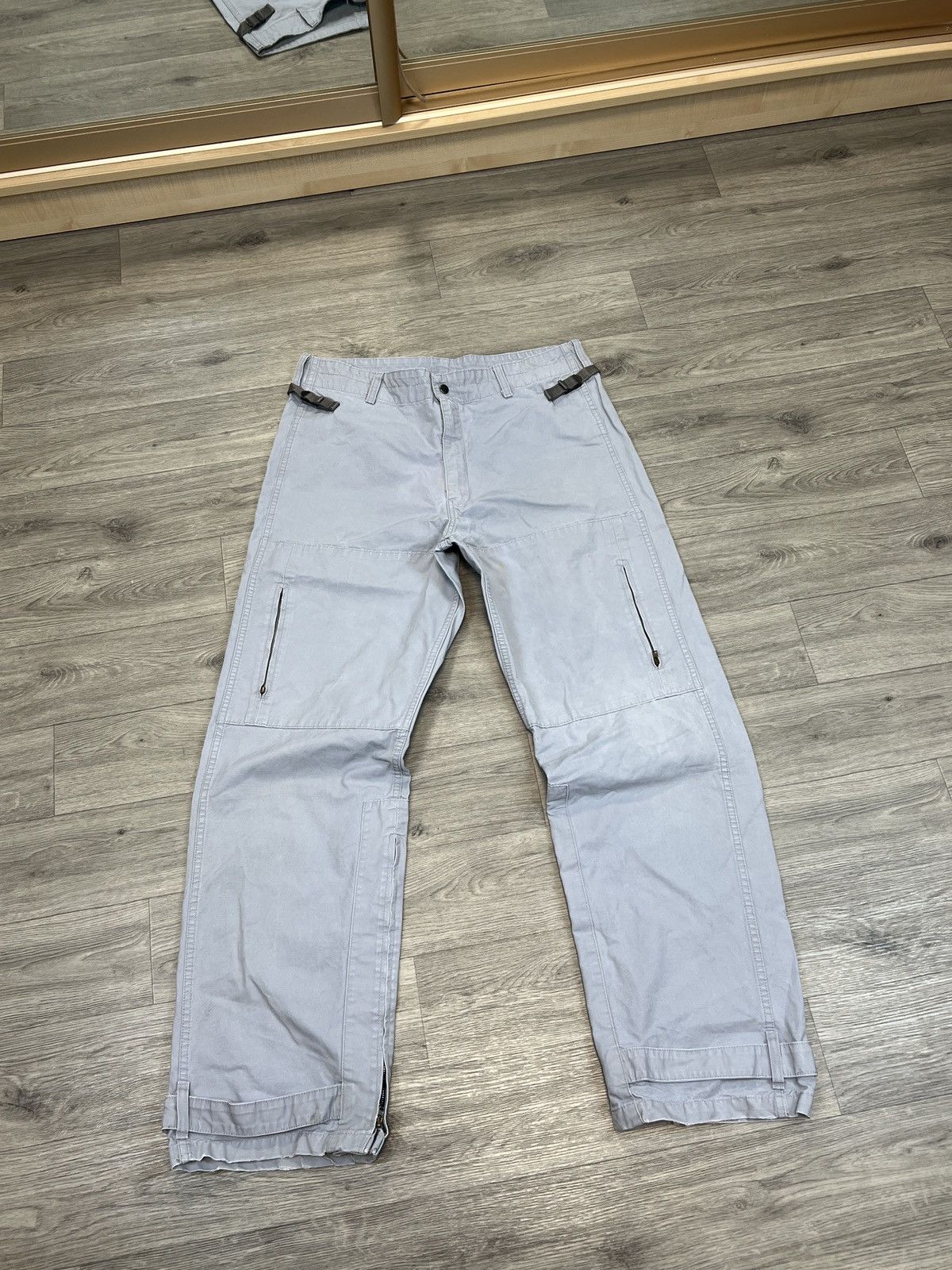 Levi's Vintage Clothing Vintage 1999 Levi's All Duty Grey Utility Pants size W34 L34 Size US 34 / EU 50 - 1 Thumbnail