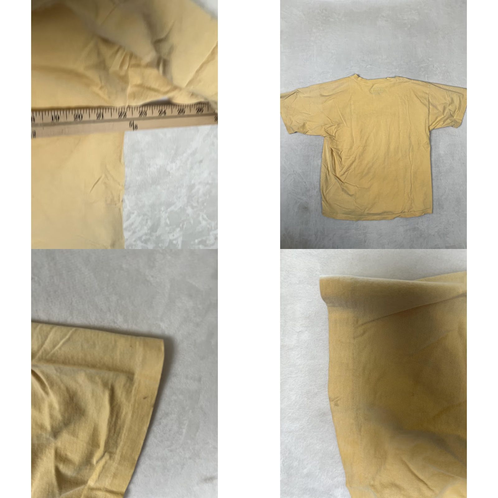 Vintage VINTAGE B.U.M. Equipment T-Shirt Mens Large Yellow Embroidered Logo 90s Size US L / EU 52-54 / 3 - 8 Thumbnail