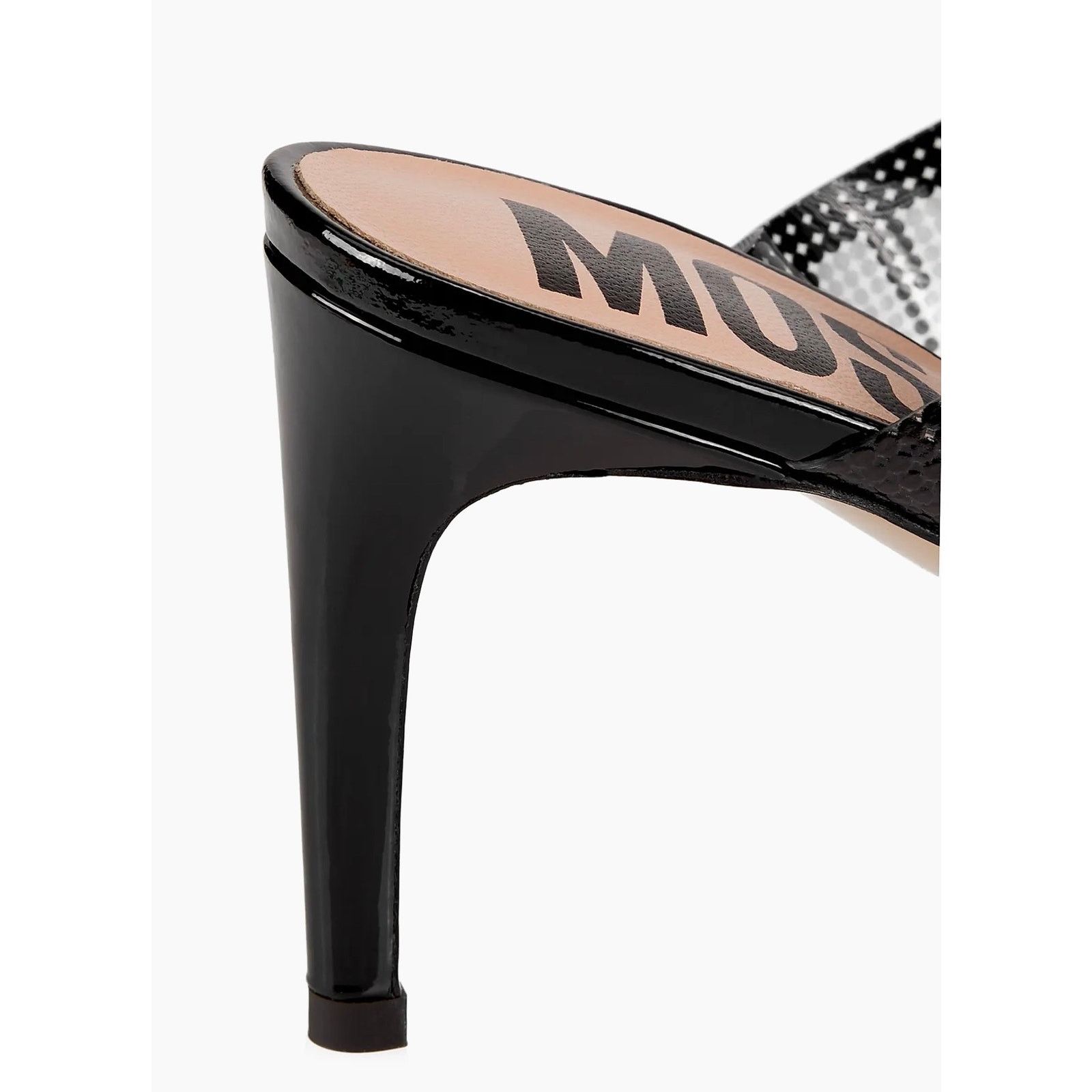 Moschino Moschino Logo Patent Leather Mules sz. 35 EU Size US 5 / IT 35 - 6 Thumbnail