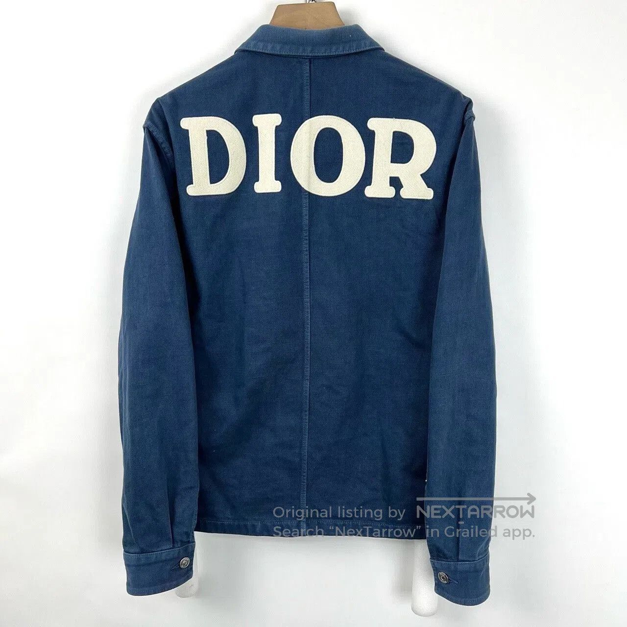 Dior Dior 1947 Embroidered Logo Denim Jacket. Size US S / EU 44-46 / 1 - 2 Thumbnail
