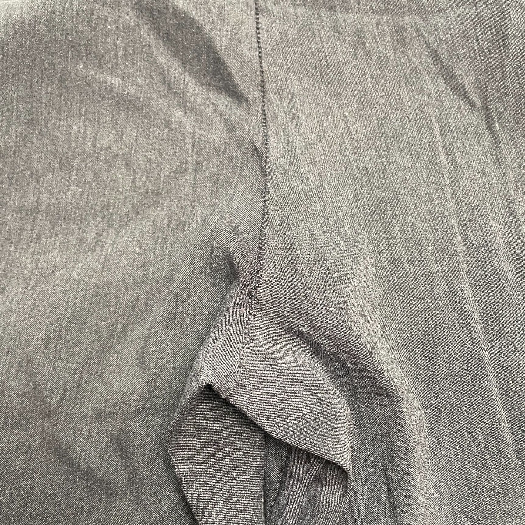 Nanette Lepore Nanette Lepore Bootcut Cropped Pants Womens Large Gray Pull On Stretch 34x25.5 Size 36" / US 14 / IT 50 - 5 Thumbnail
