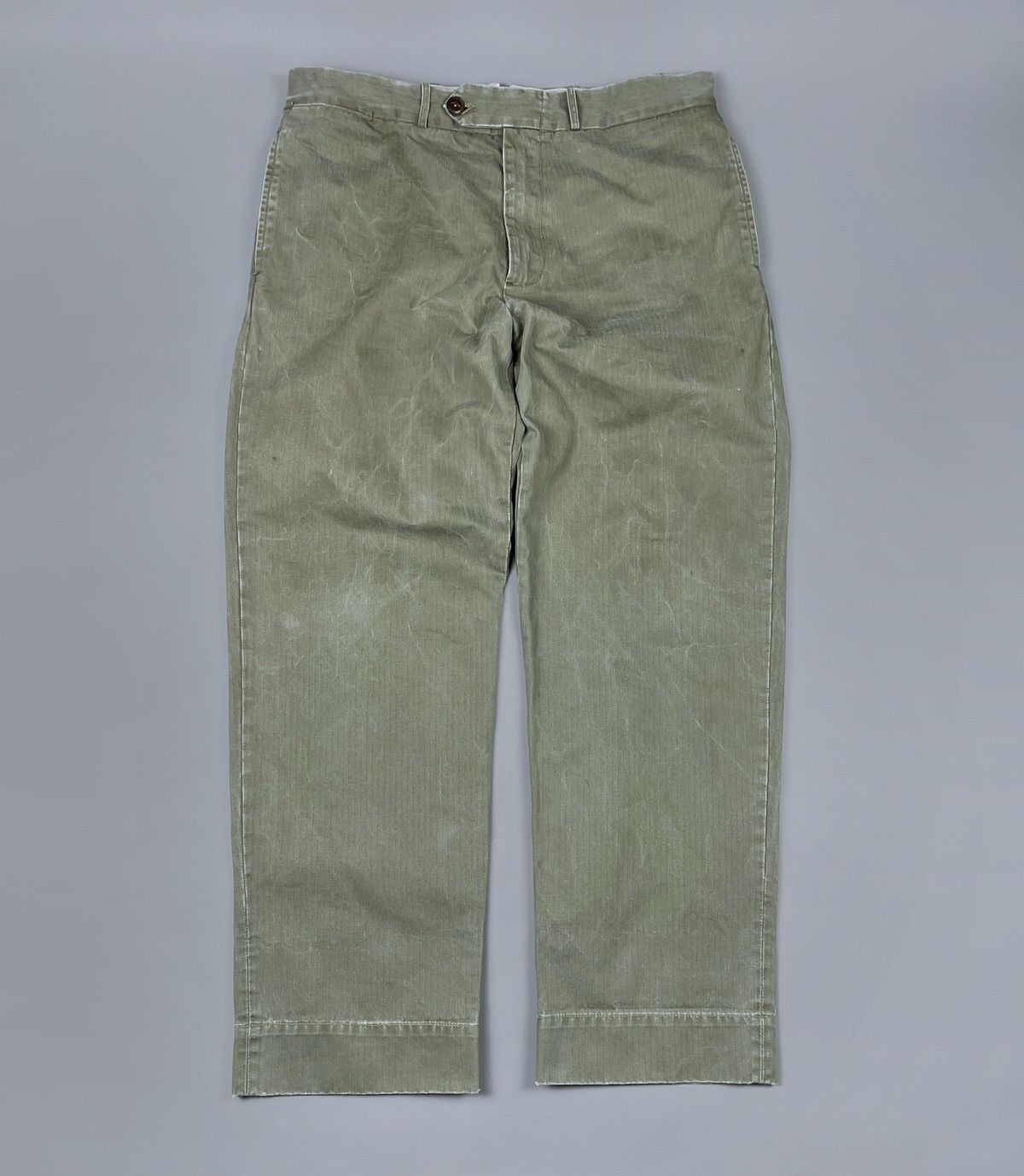 Scarti-Lab SCARTI-LAB Army Herringbone Military Japanese Pants Size 38 Size US 38 / EU 54 - 1 Thumbnail