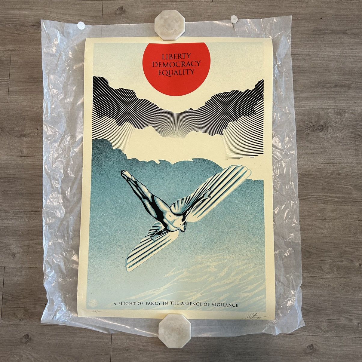 Shepard Fairey Shepard fairey obey Icarus print signed numbered /500 Size ONE SIZE - 1 Thumbnail