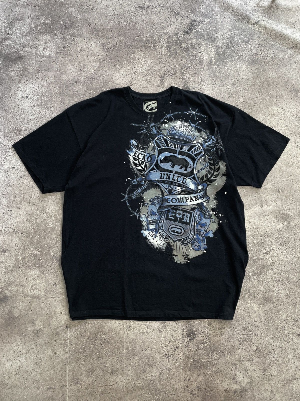 Ecko Unltd. Vintage Ecko Unltd Over Print Tee Y2K Skate T-shirt 00s Size US XXL / EU 58 / 5 - 3 Thumbnail