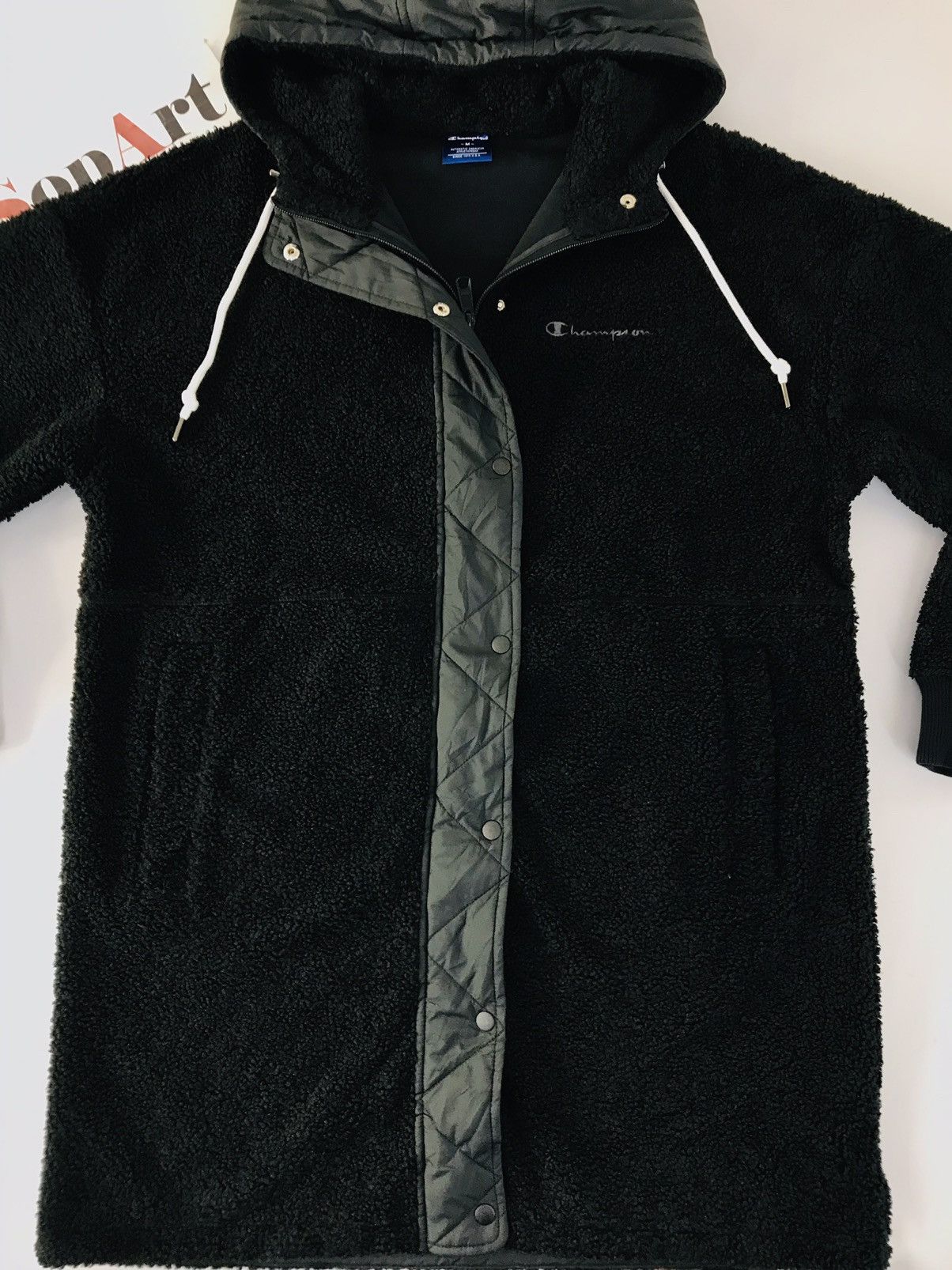 Champion Vintage Champion Jacket Parka Snap Button Hoodie Style Size US M / EU 48-50 / 2 - 3 Thumbnail