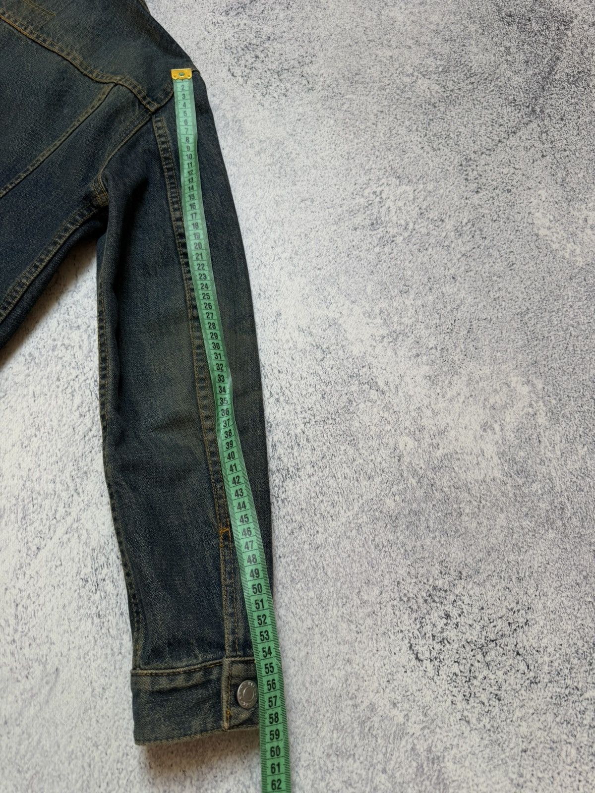 Helmut Lang Helmut Lang Archive Dark Denim Trucker Jacket Vintage 90s Size M / US 6-8 / IT 42-44 - 17 Thumbnail