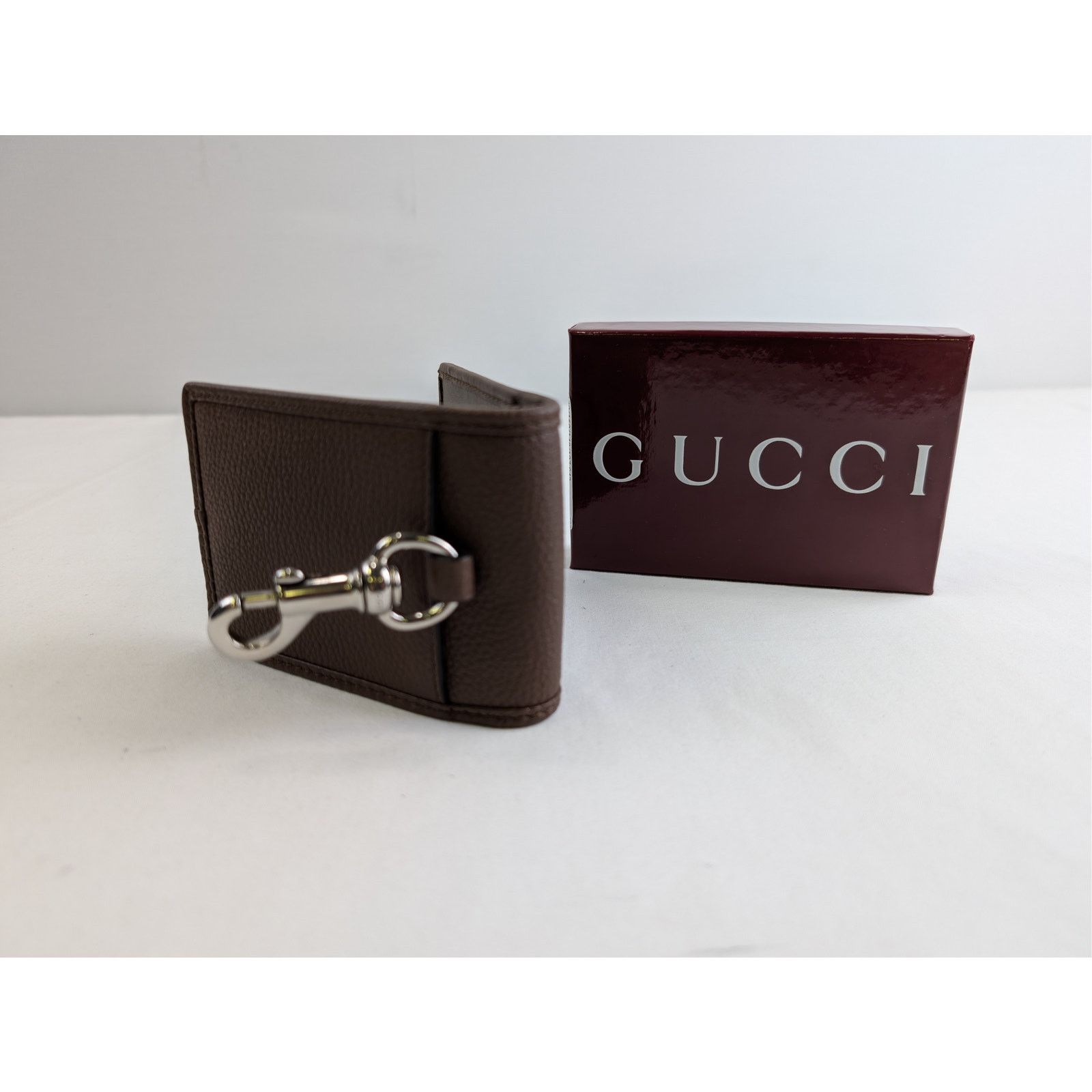 Gucci o1rshd1 Size: OS / Card Case W/Air Tag Card Holder in Brown Size ONE SIZE - 14 Thumbnail