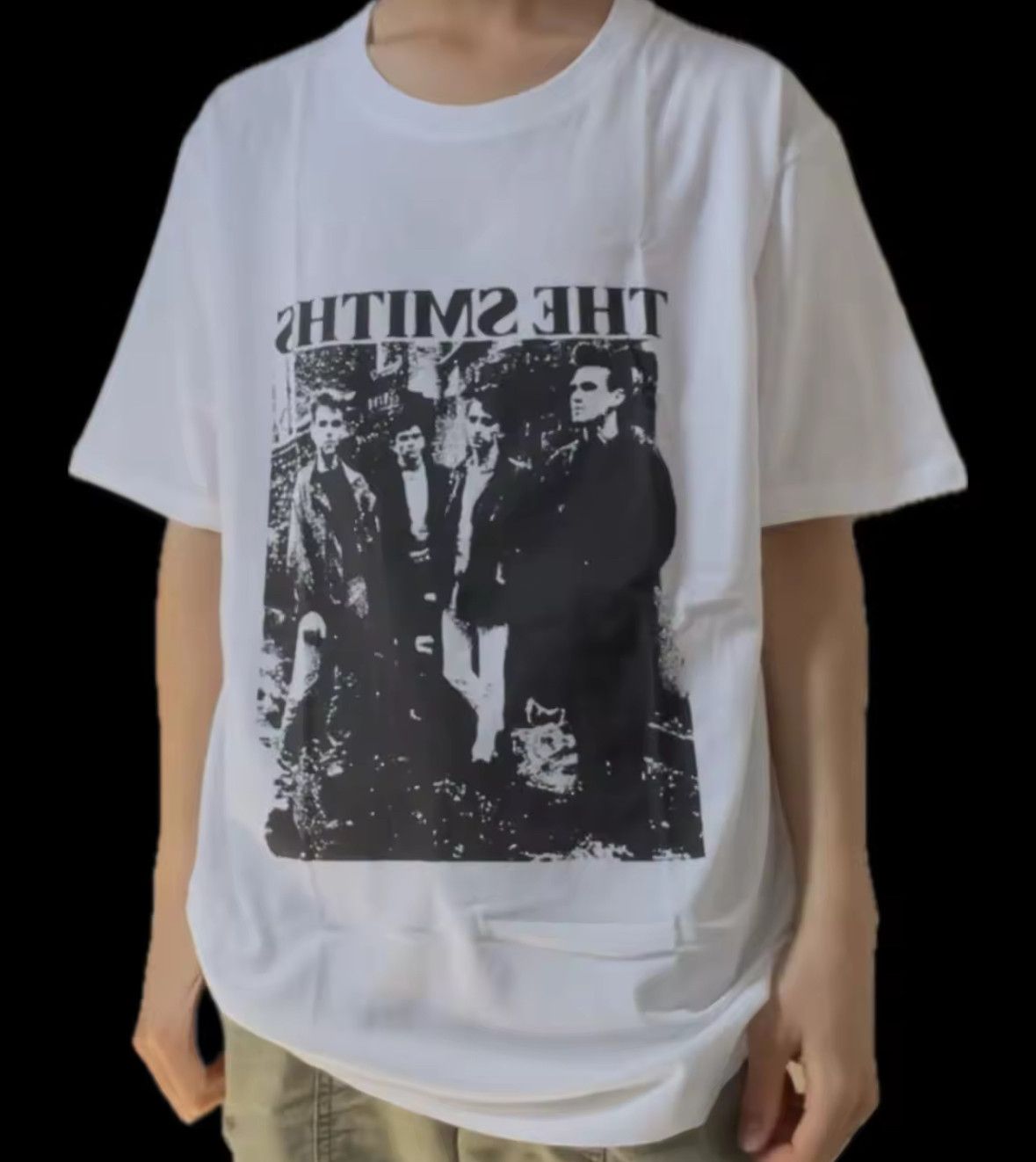 Japanese Brand Fashion Streetwear Y2K The Smiths Style Short Sleeve T-Shirt Size 3XL / US 20-22 - 2 Thumbnail