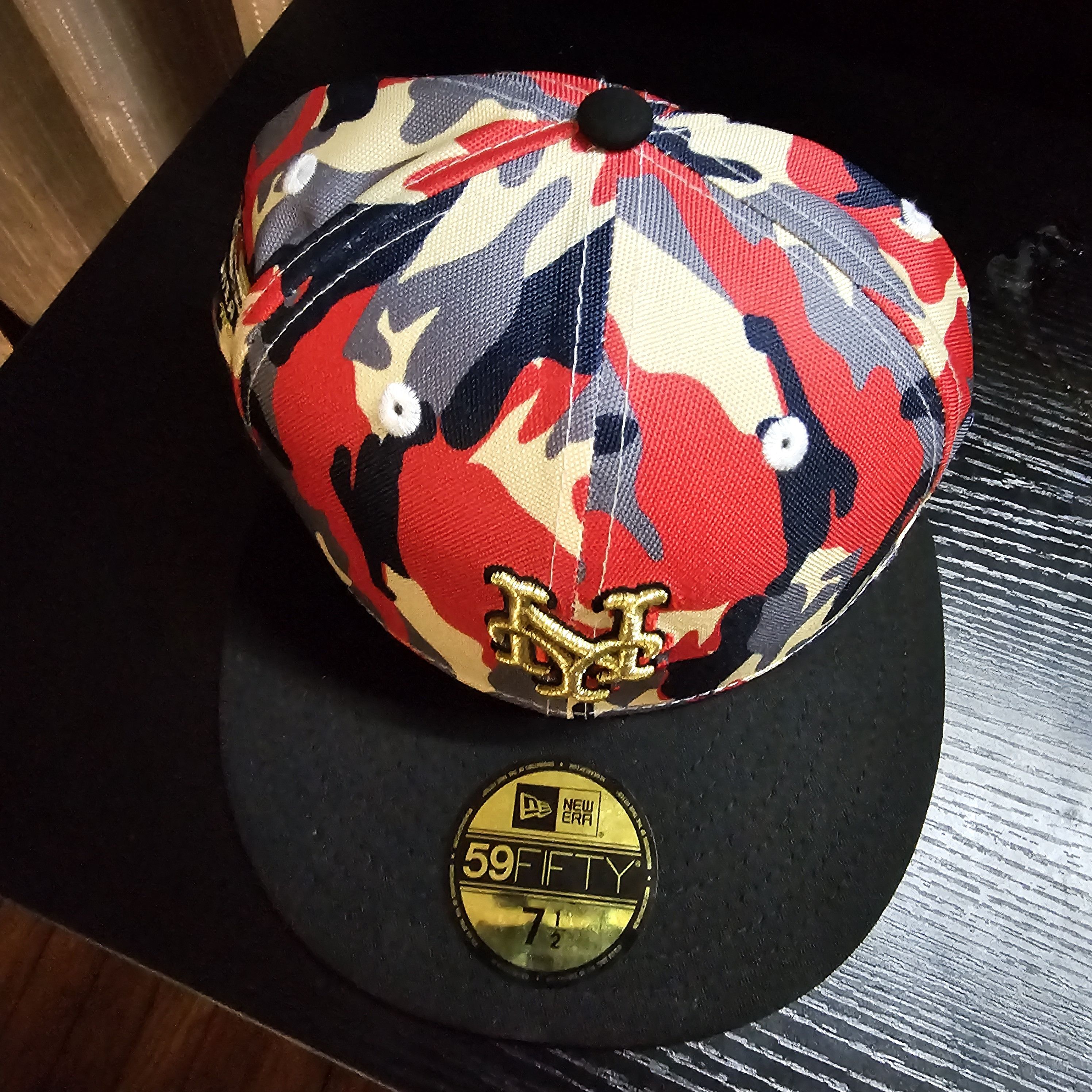 New Era Mets Red Camo Exclusive Size ONE SIZE - 3 Thumbnail