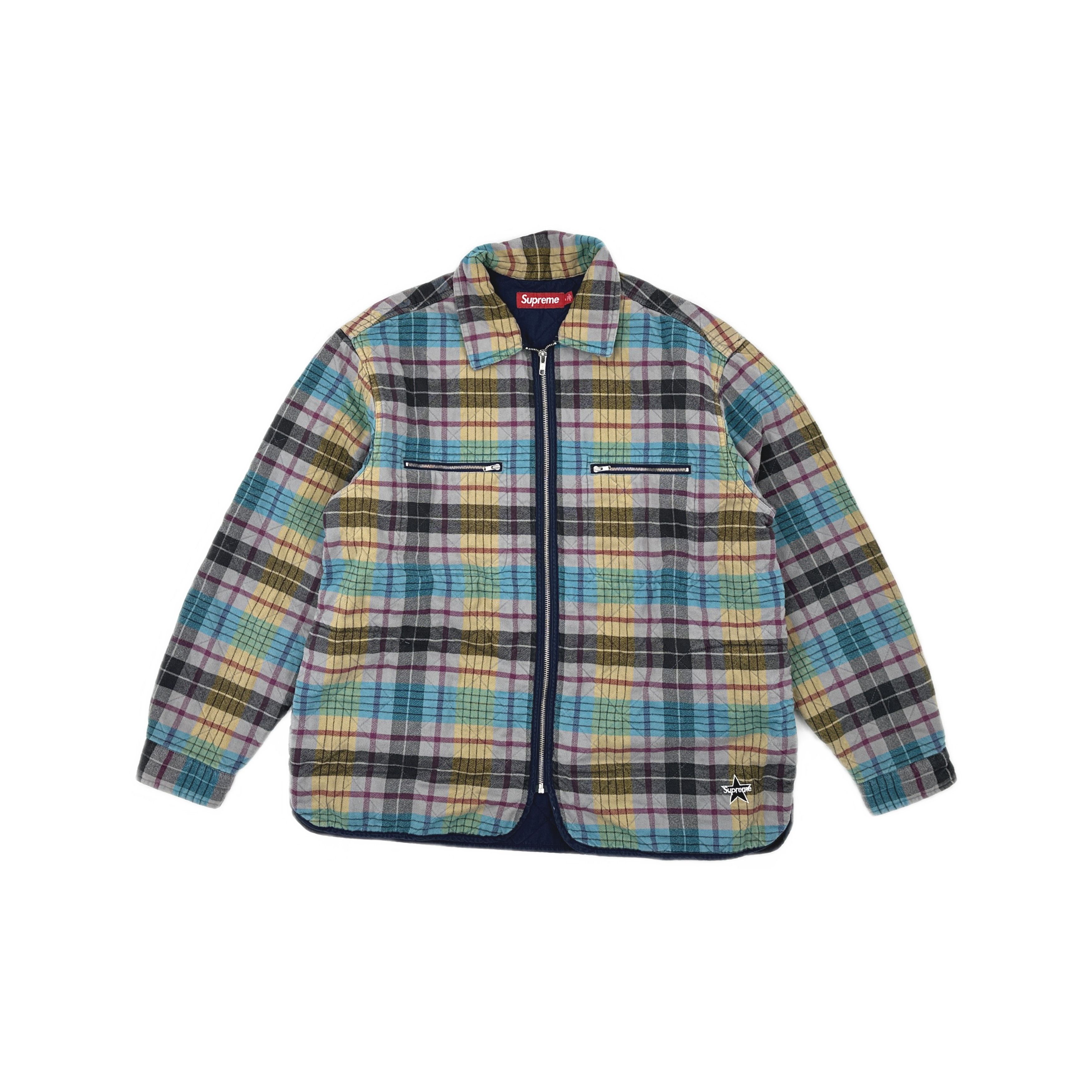 Supreme Quilted Flannel | Grailed