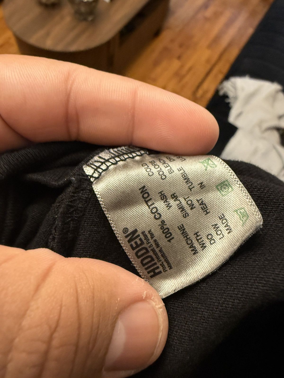 Asics × HIDDEN HIDDEN NY x Asics Running Man Tee Black (Size US XL) Size US XL / EU 56 / 4 - 6 Thumbnail