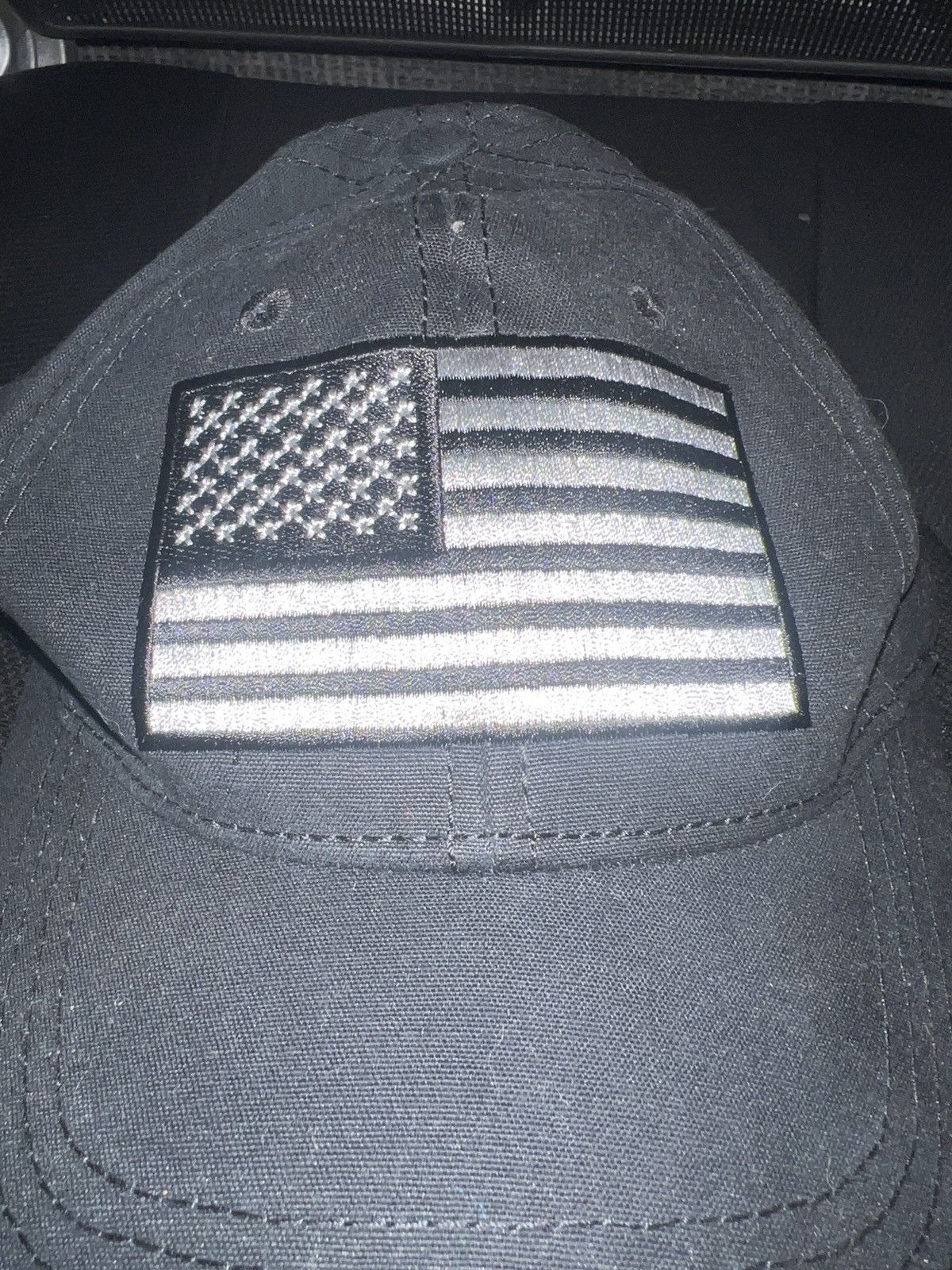 Hypebeast Pugs American Flag Velcro Hat Size ONE SIZE - 2 Thumbnail