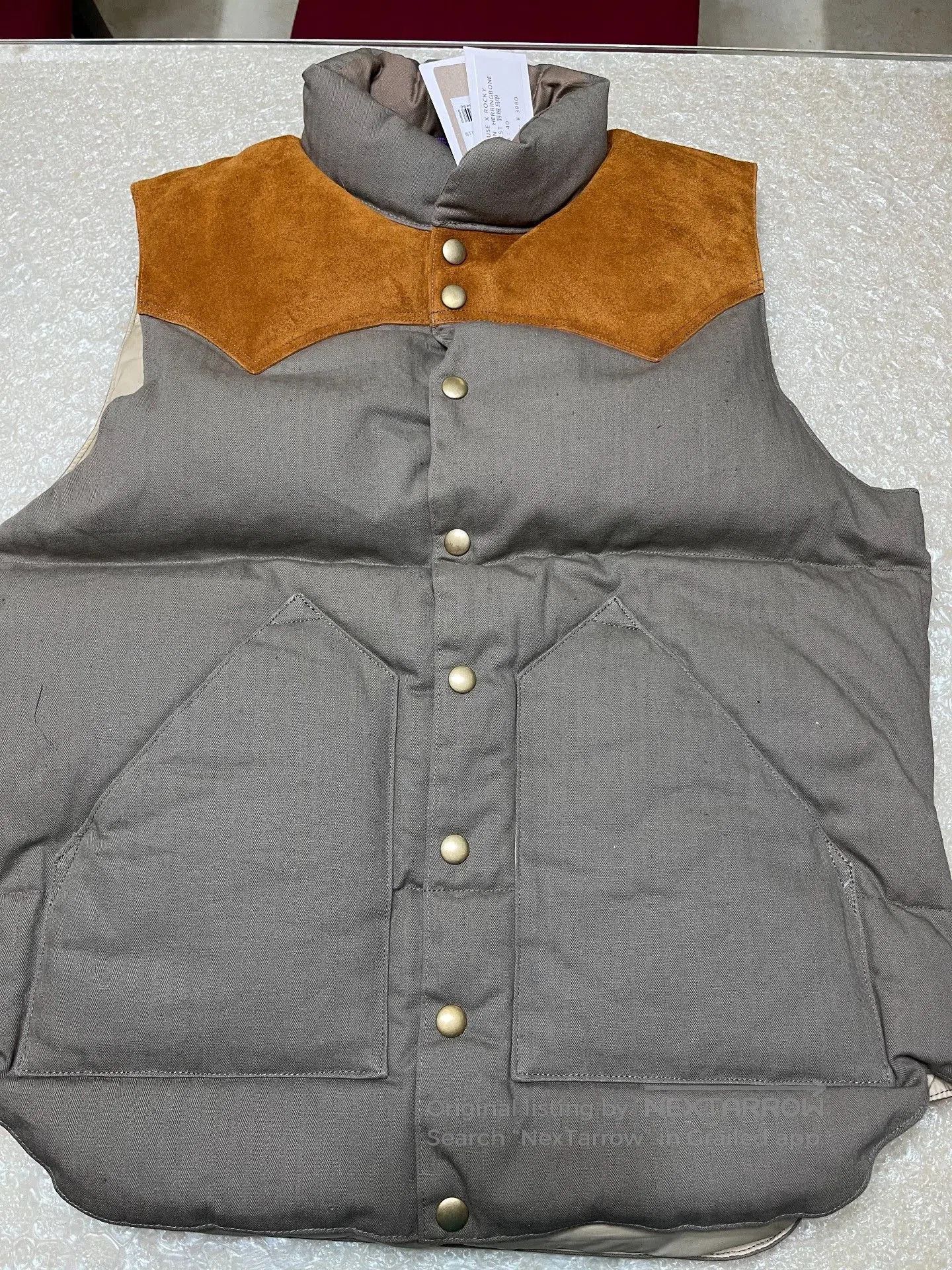 Rocky Mountain Featherbed x Warehouse Down Vest.