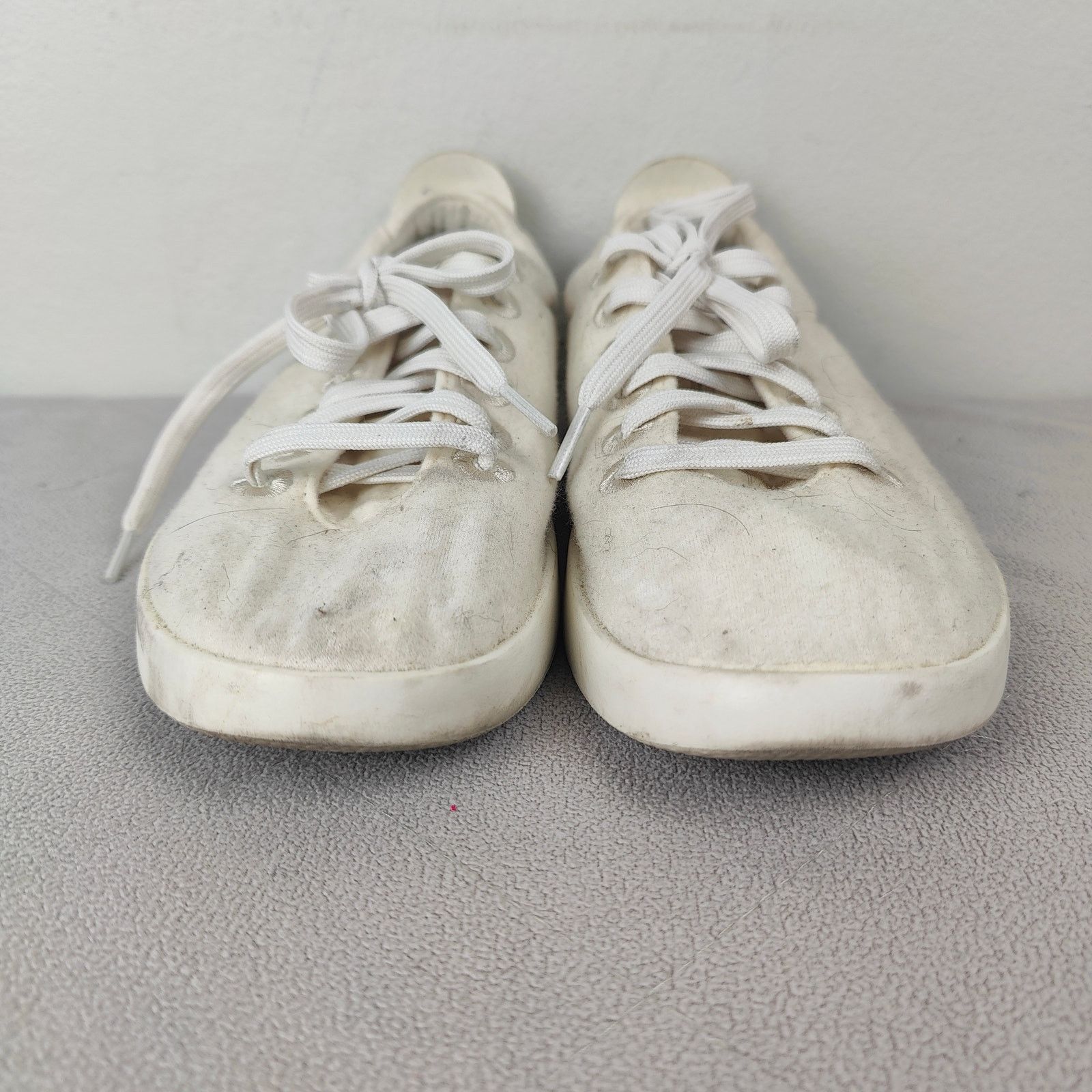 Allbirds Allbirds Wool Pipers Sneakers Womens 10 White Lace Up Size US 10 / IT 40 - 4 Thumbnail