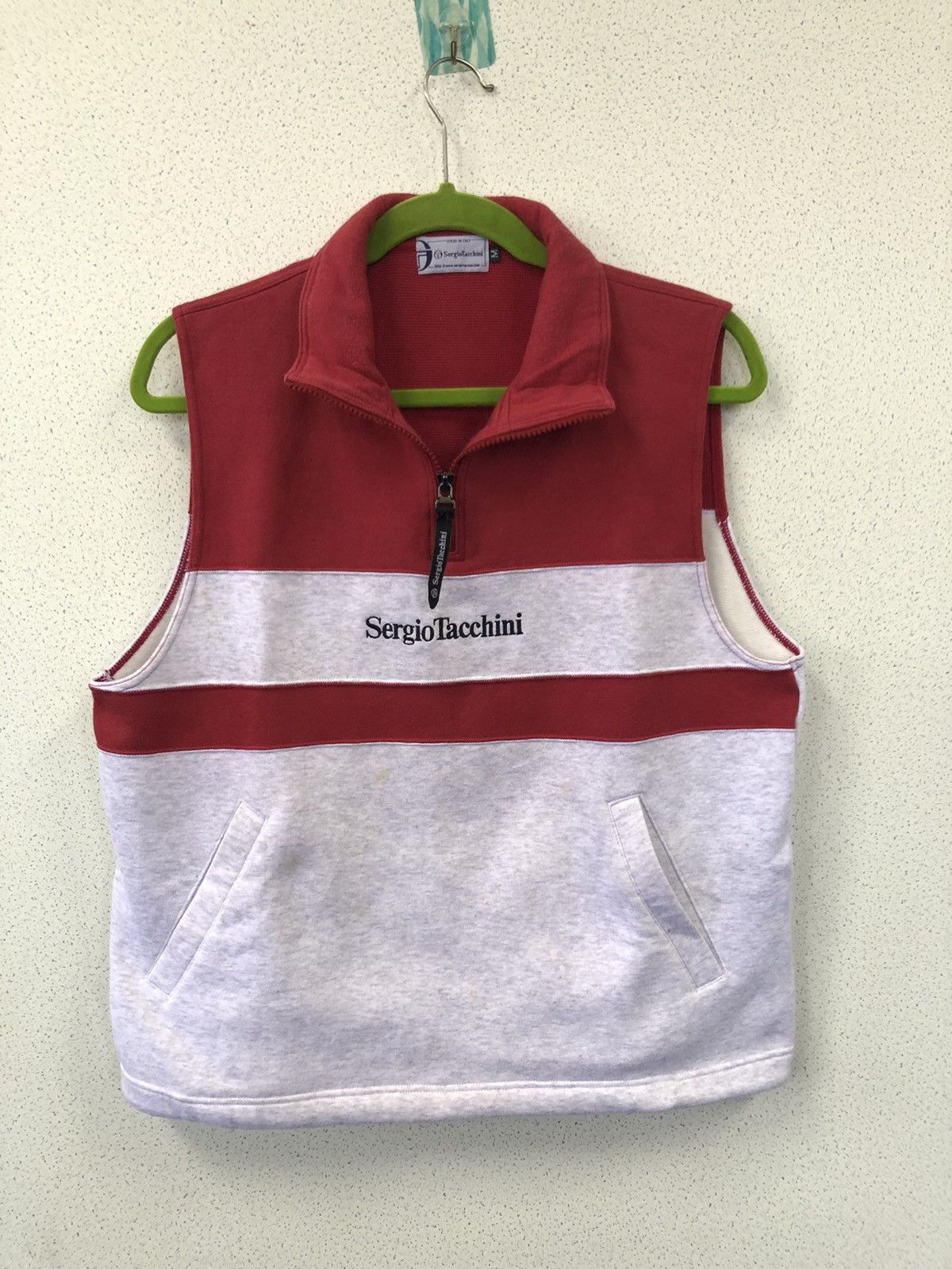 Sergio Tacchini SERGIO TACCHINI Vintage Vest Size US M / EU 48-50 / 2 - 1 Thumbnail