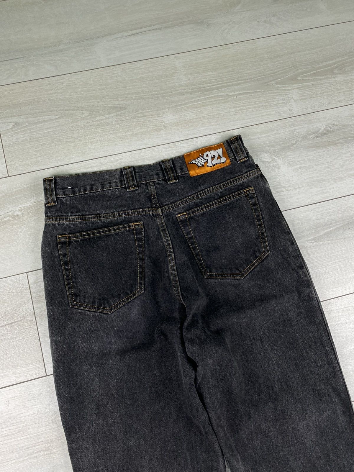 Polar Skate Co. Polar Skate Co '92 Denim Faded Black Gray Denim Jeans Skater Size US 30 / EU 46 - 9 Thumbnail