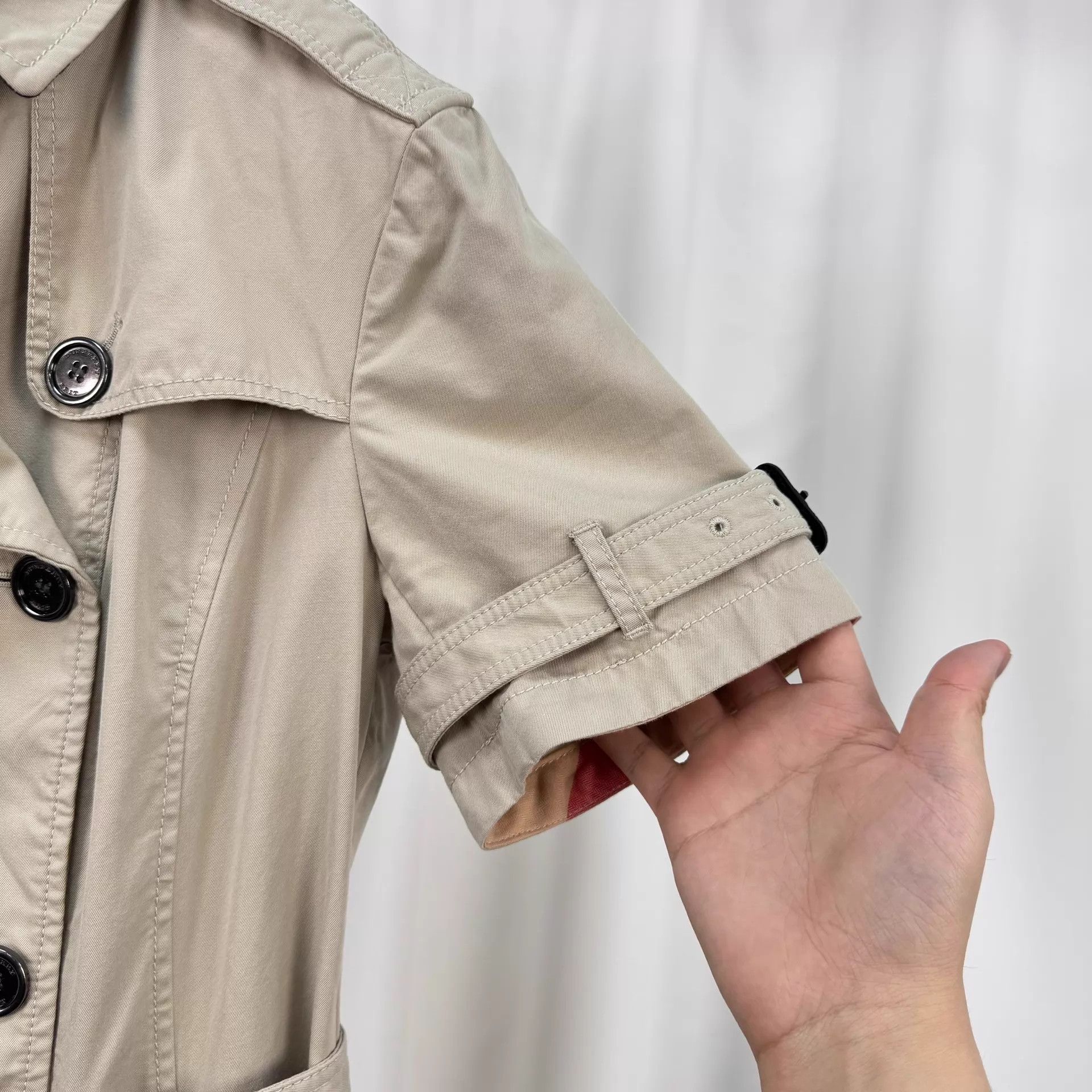 Burberry Burberry DB Short Sleeve Trench Coat UK10 98 New Size M / US 6-8 / IT 42-44 - 4 Thumbnail