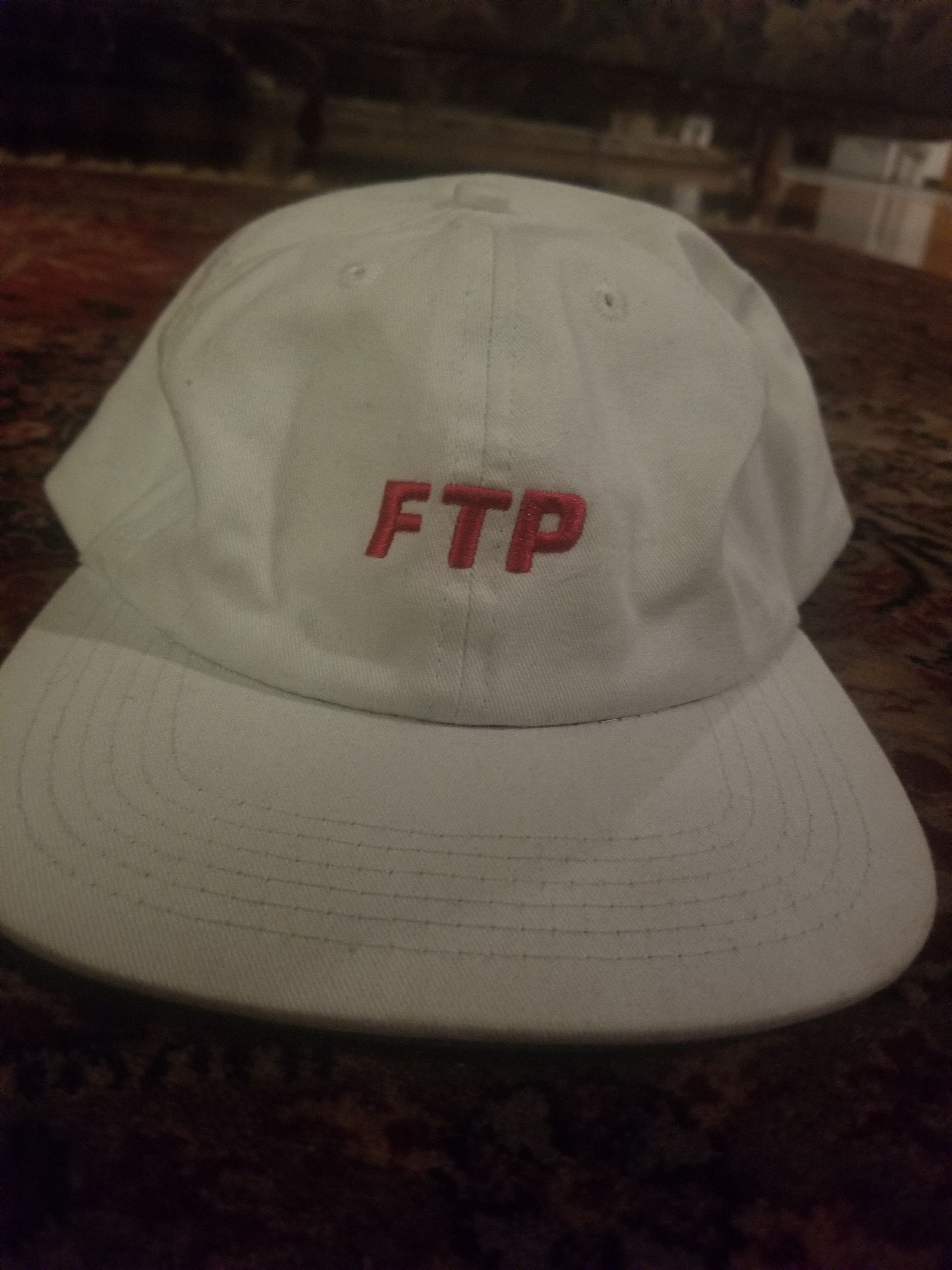 Fuck The Population ftp white and red hat Size ONE SIZE - 1 Thumbnail