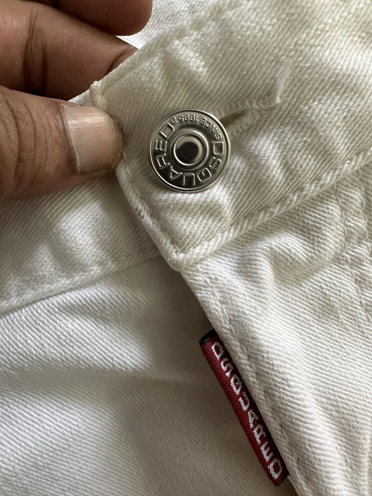 Dsquared2 [32 x 37] SS14 Dsquared White denim Made in Italy 7 pocket Size US 32 / EU 48 - 19 Thumbnail