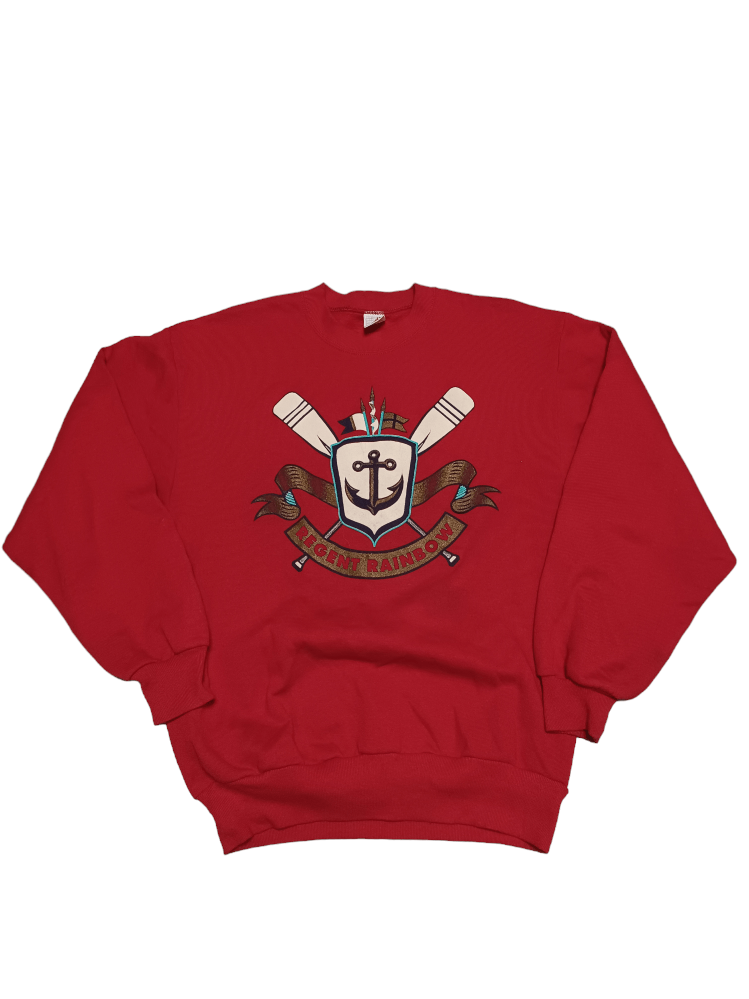 Jerzees REGENT RAINBOW MARINE JERZEES 90S MADE IN USA OVERSIZE Size US M / EU 48-50 / 2 - 1 Thumbnail