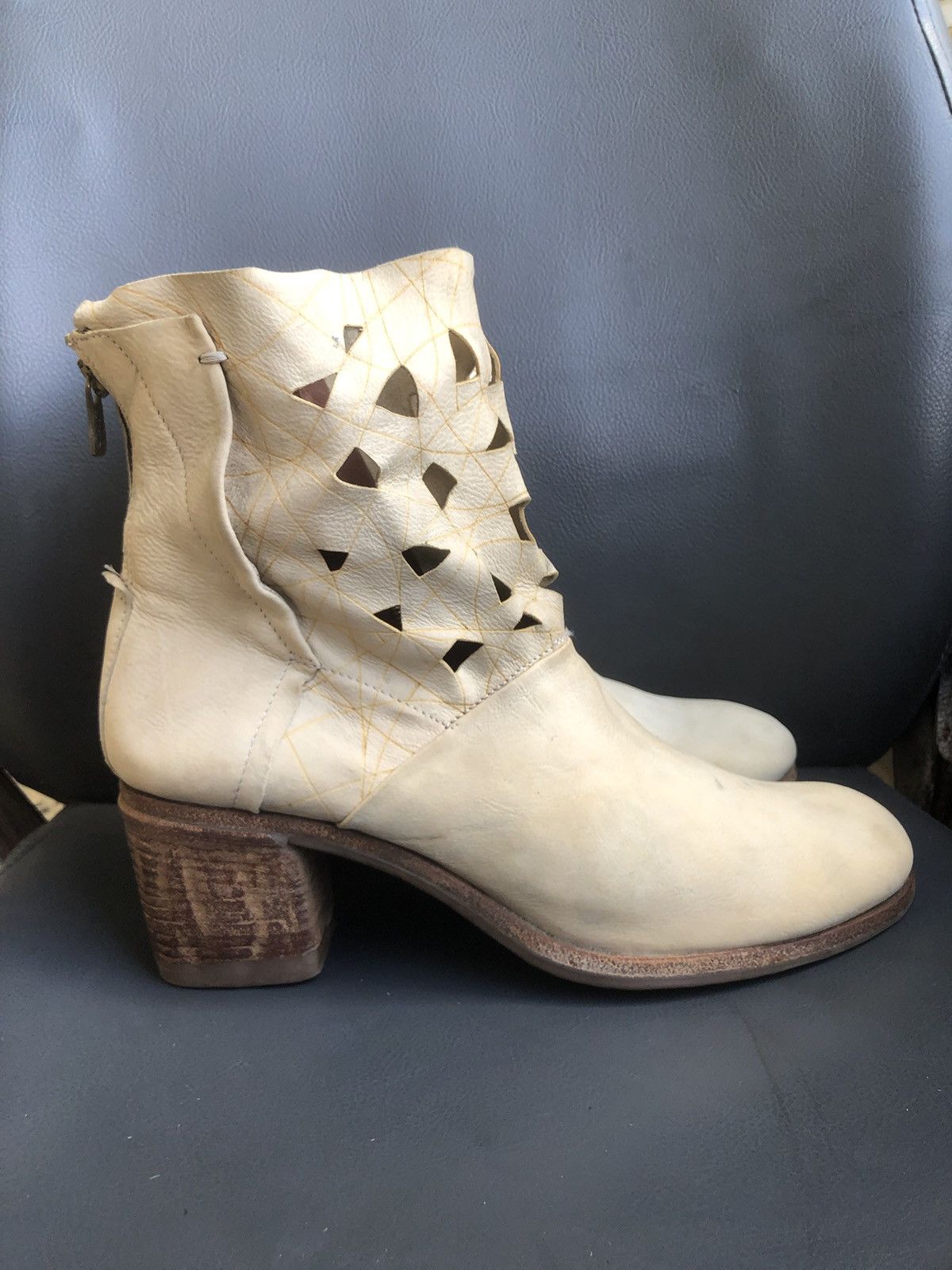 A.S.98 A.S 98 Beige Calfskin Leather Women’s Boots Size 42 Size US 10.5 / IT 40.5 - 3 Thumbnail
