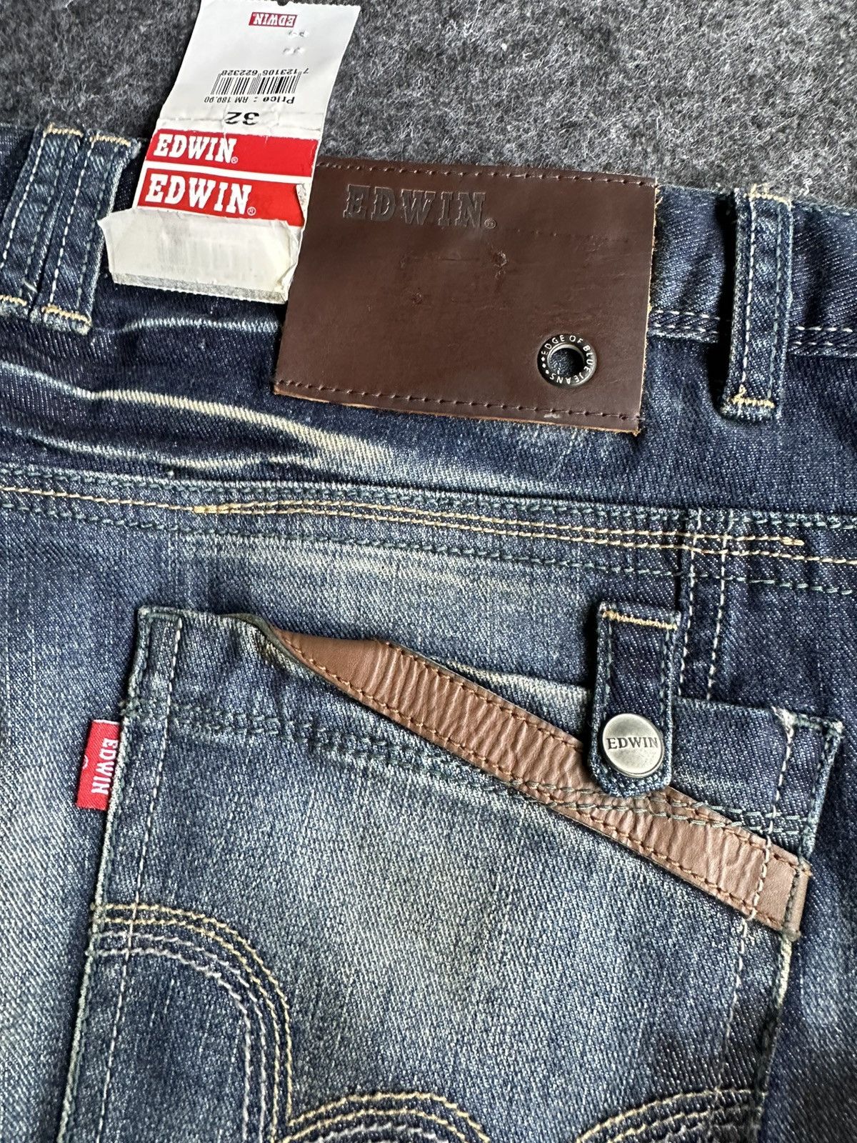 Edwin Edwin S503 Edge Flare Design Denim 32x32 D384 Size US 32 / EU 48 - 7 Thumbnail