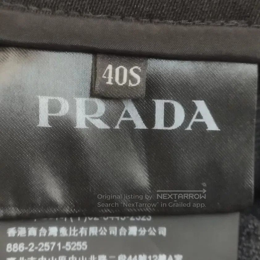 Prada Prada Black Tailored Fitted Pants Size S. Size 39" - 6 Thumbnail