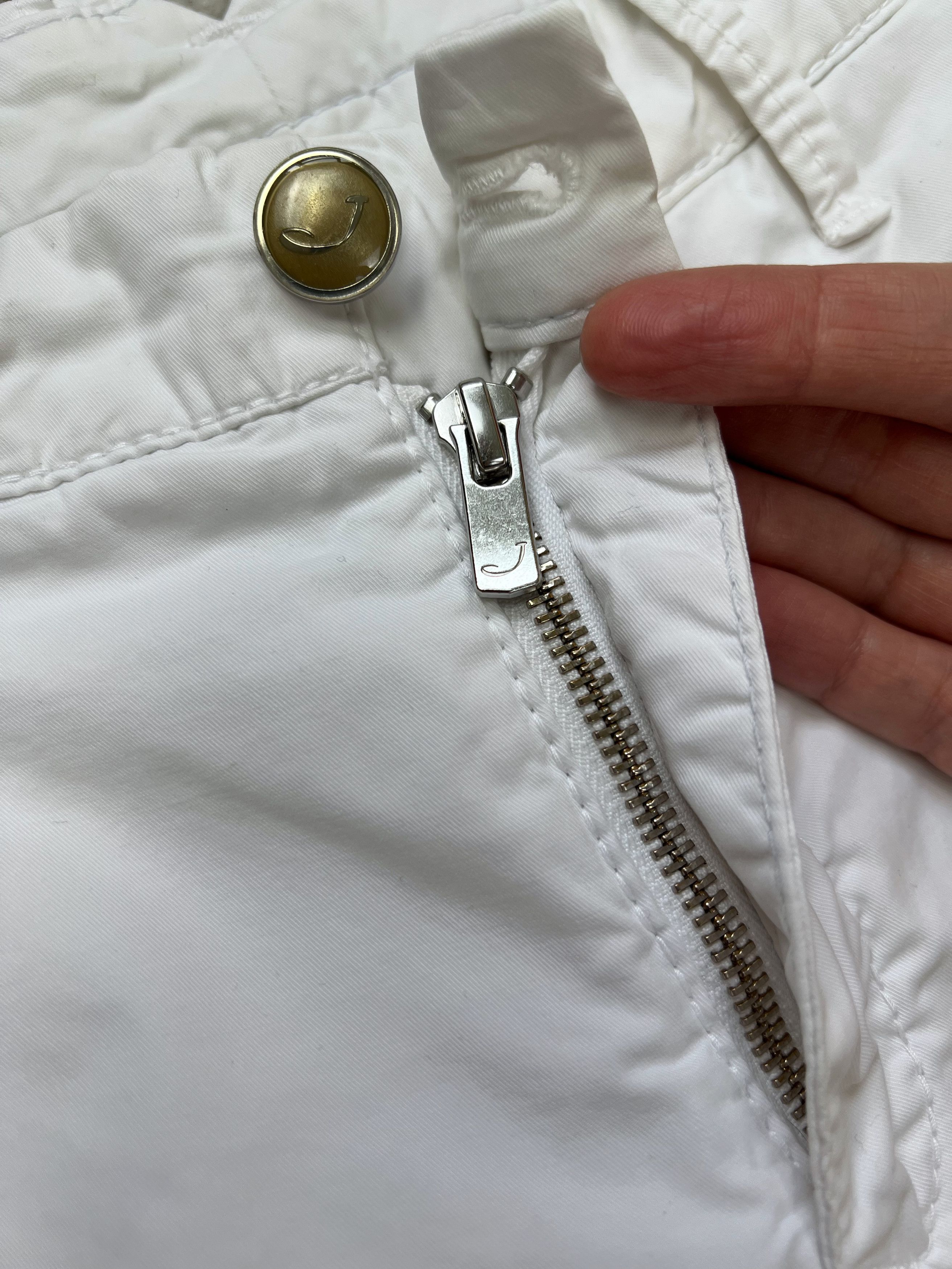 Jacob Cohen Jacob Cohën Bobby Comfort White Luxury Chino Pants 32 Size US 32 / EU 48 - 10 Thumbnail