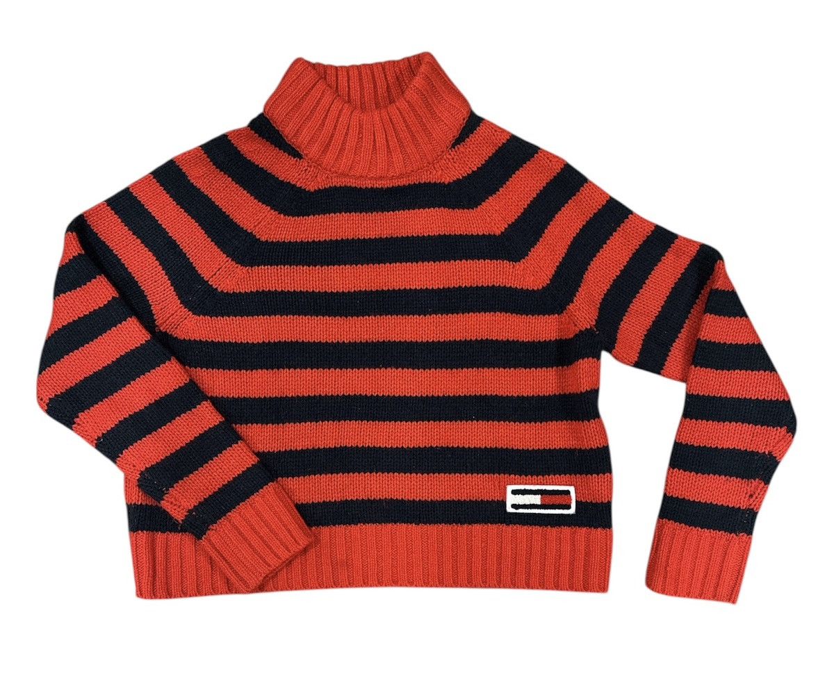 Tommy Hilfiger Vintage Tommy Hilfiger Turtleneck Sweater Size Small Size S / US 4 / IT 40 - 1 Thumbnail