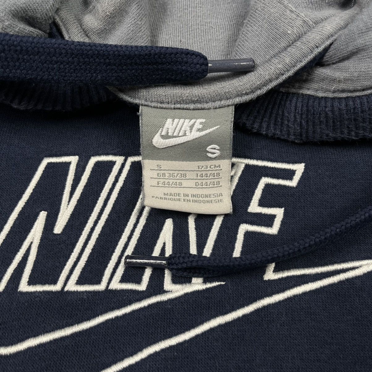 Vintage Nike big swoosh y2k hoodie 90's