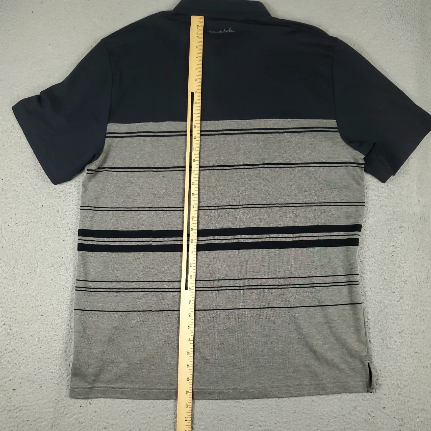 TravisMathew Travis Mathew Polo Shirt Mens 2XL Black Gray Golf Casual Short Sleeve Polo Shirt Mens 2XL Black Gray Sports Preppy Modern Size US XXL / EU 58 / 5 - 5 Thumbnail